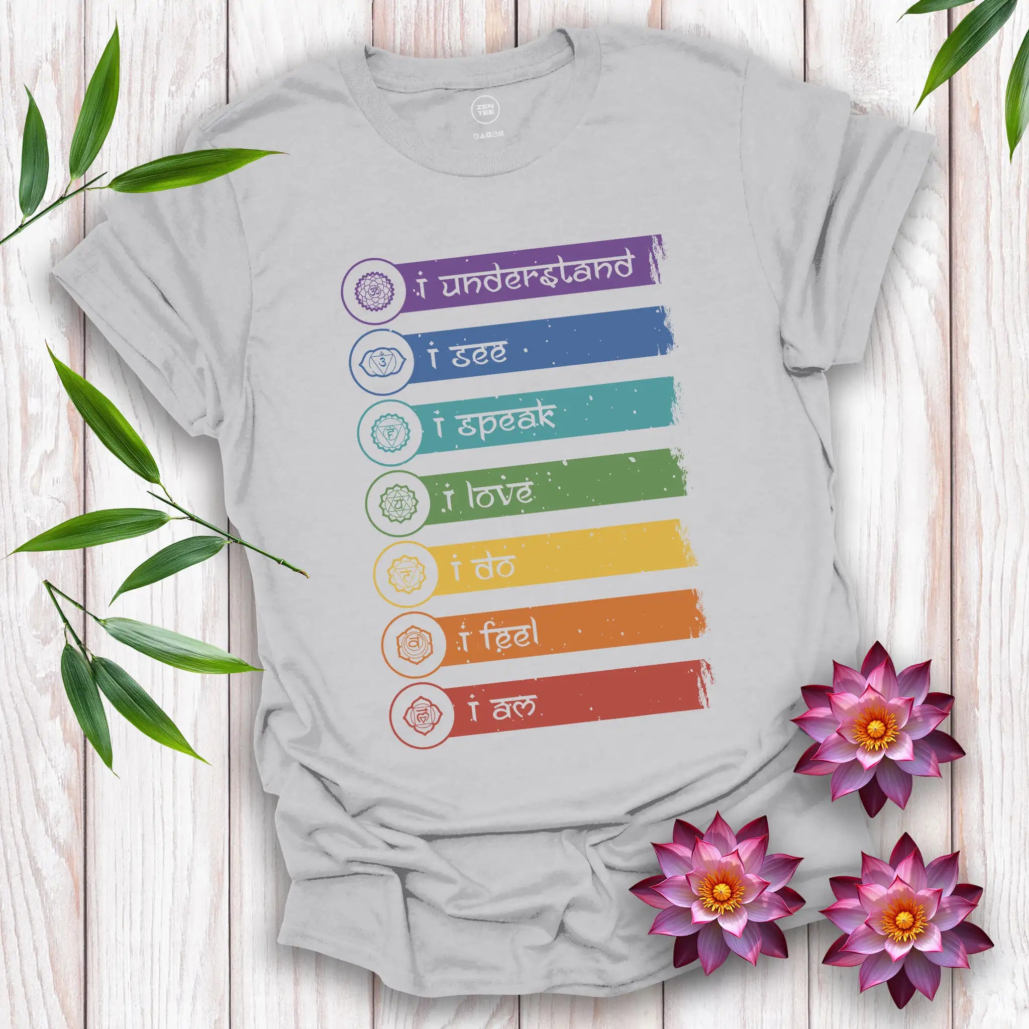 Chakras Affirmation T-Shirt