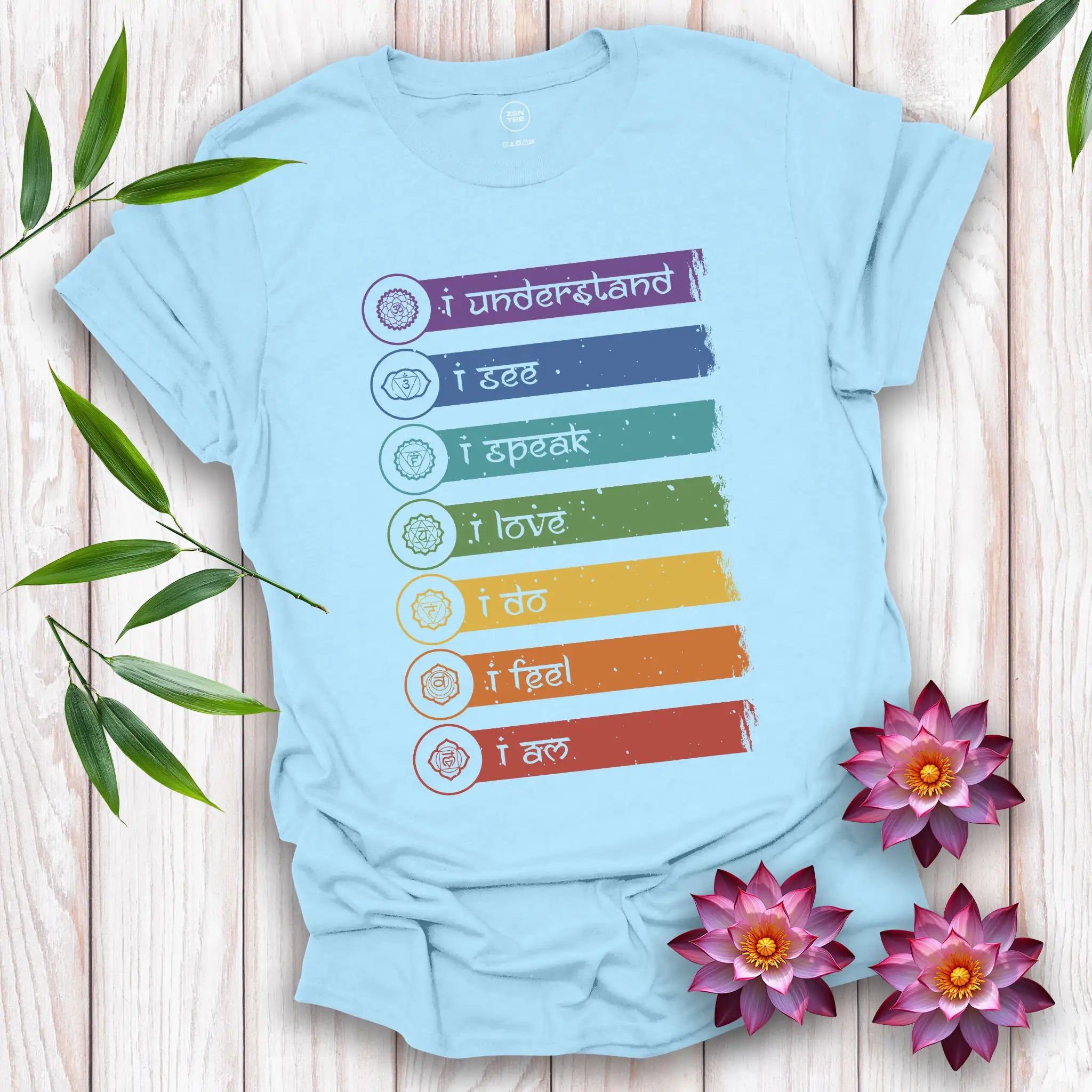 Chakras Affirmation T-Shirt