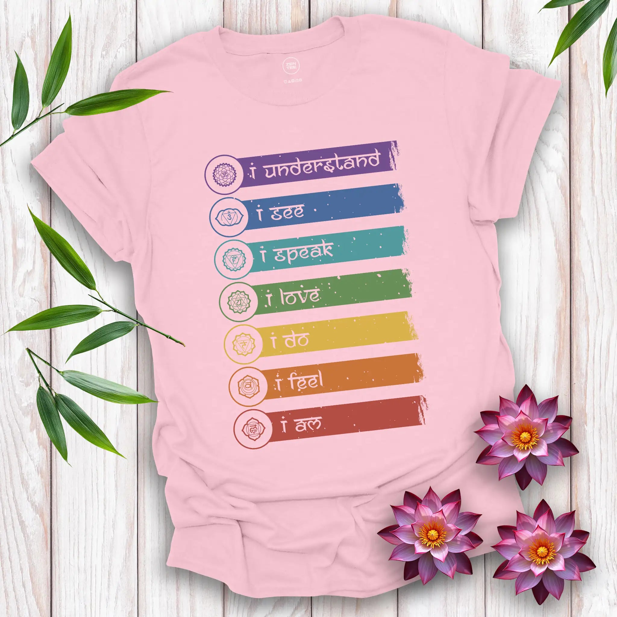 Chakras Affirmation T-Shirt