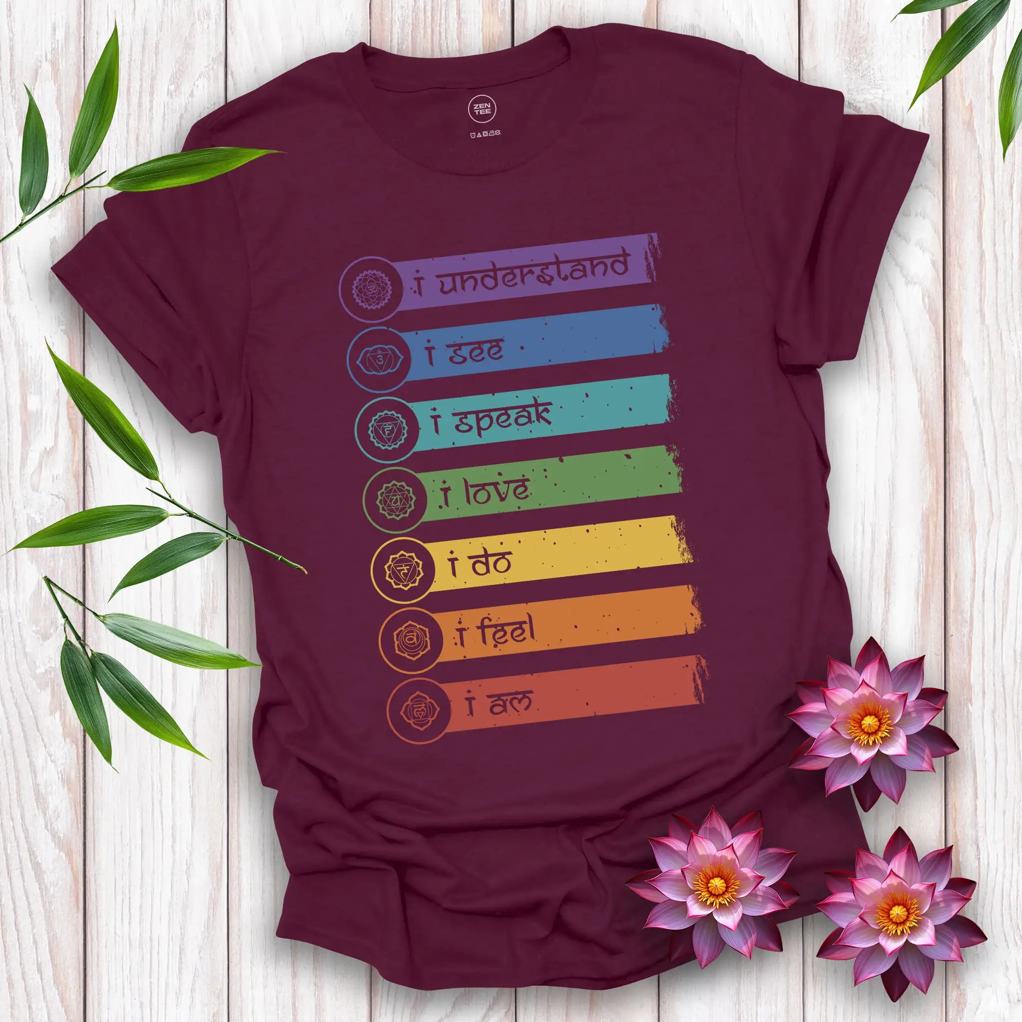 Chakras Affirmation T-Shirt
