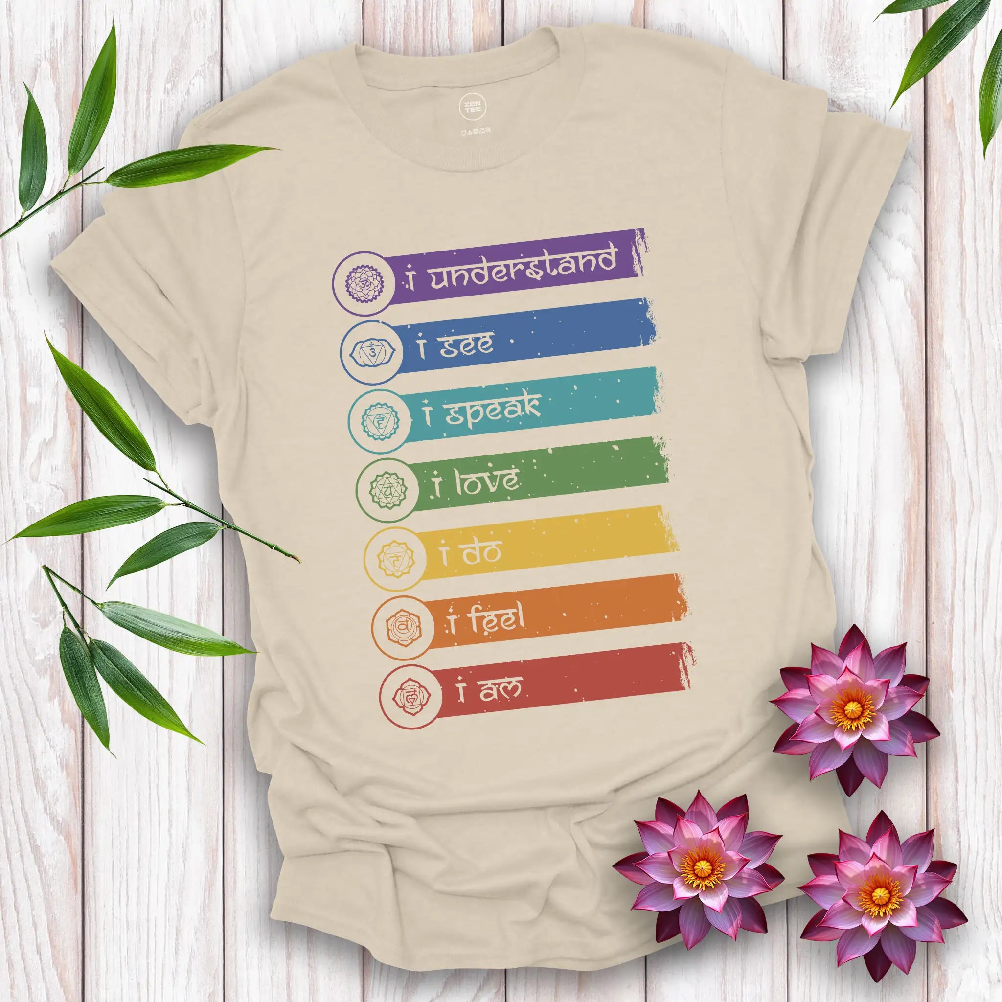 Chakras Affirmation T-Shirt
