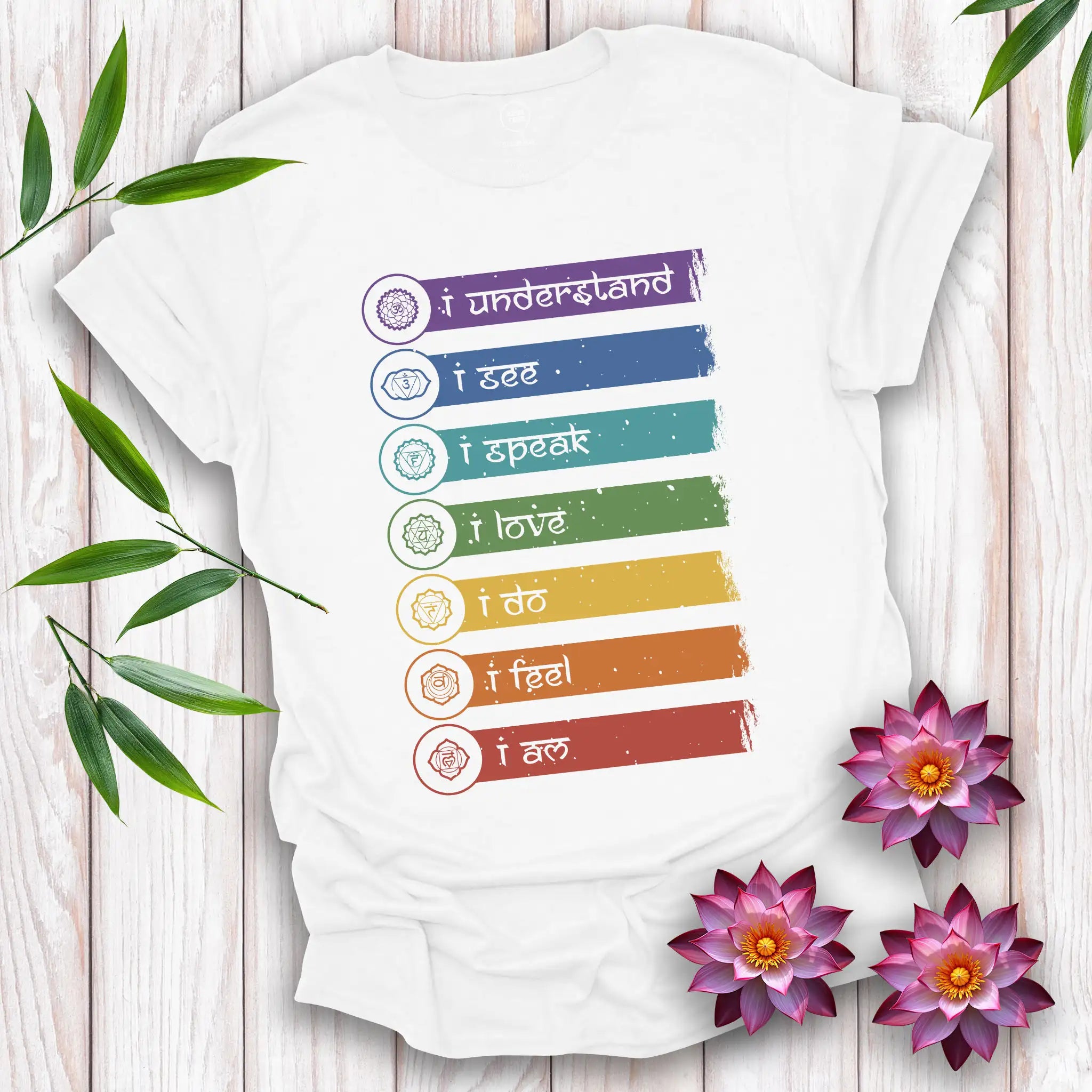 Chakras Affirmation T-Shirt