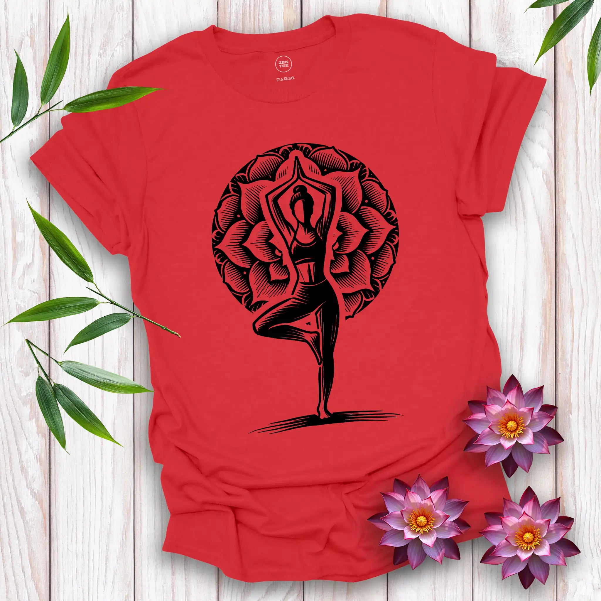 Feminine Vṛkṣāsana T-Shirt