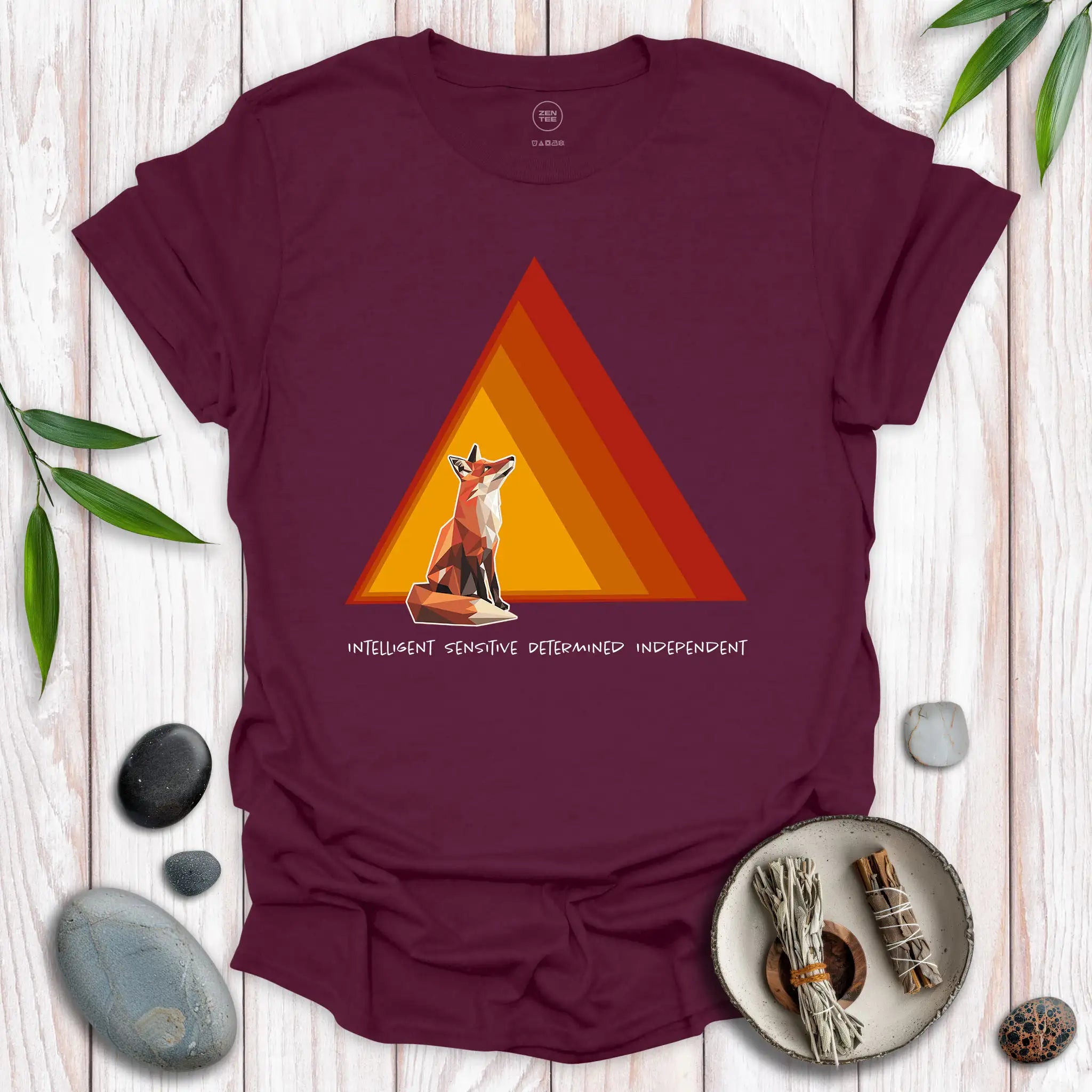 Fox Spirit Triangles T-Shirt