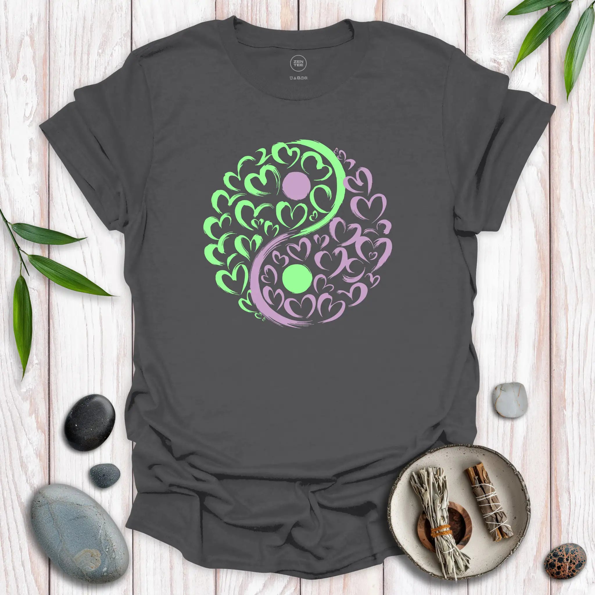 Heart Yin Yang T-Shirt