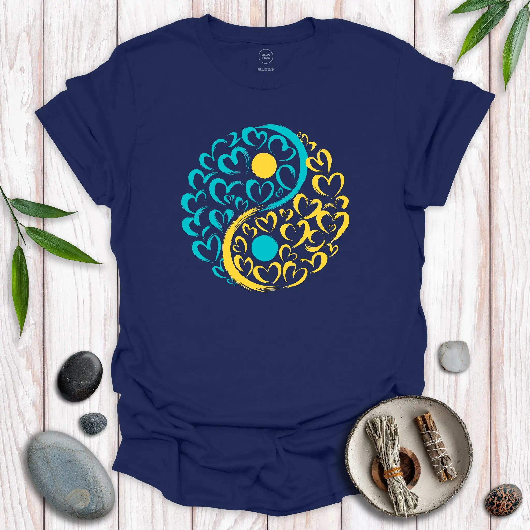 Heart Yin Yang T-Shirt
