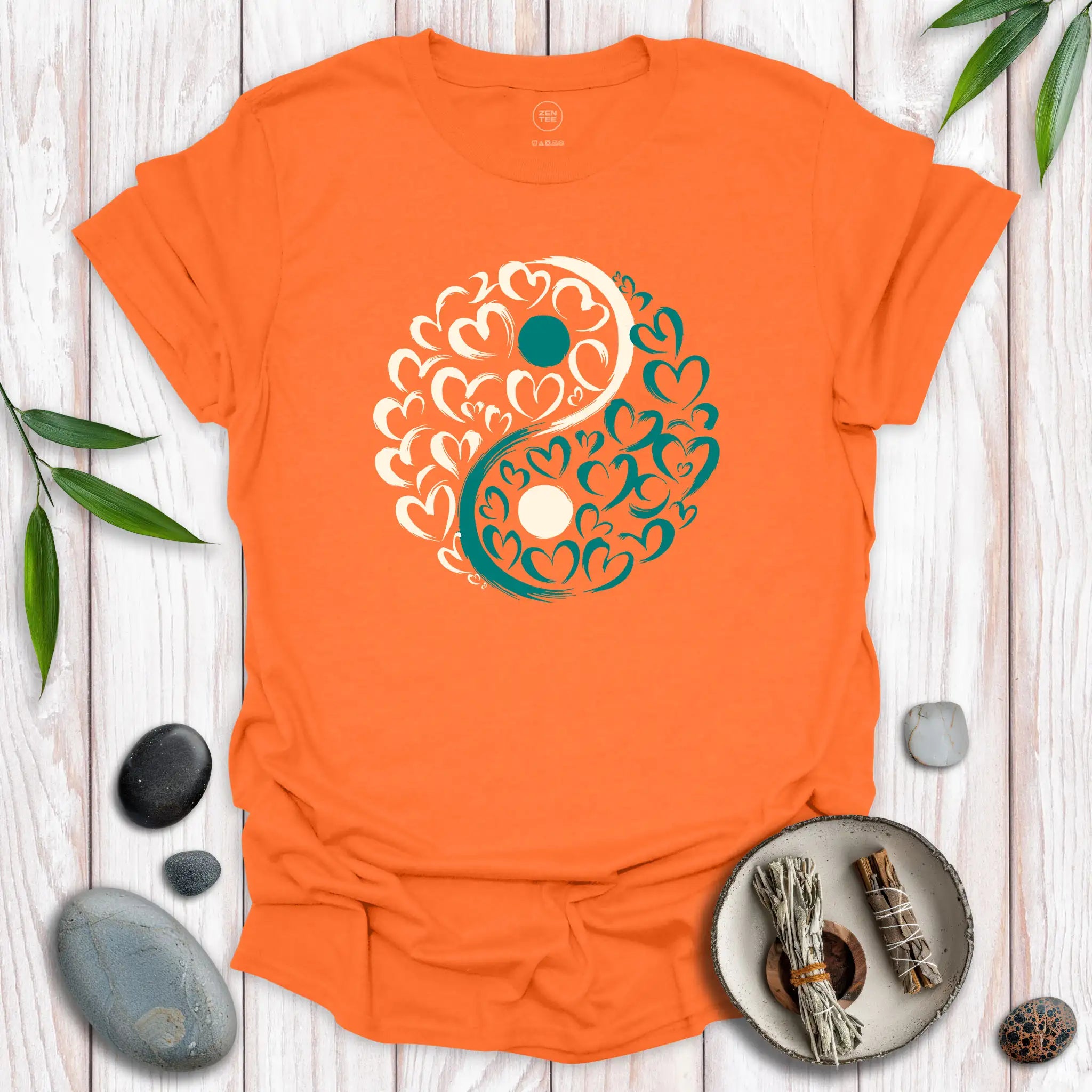 Heart Yin Yang T-Shirt