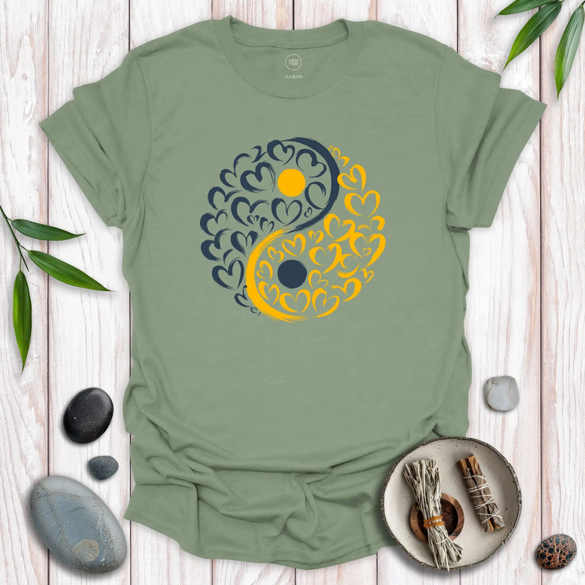 Heart Yin Yang T-Shirt