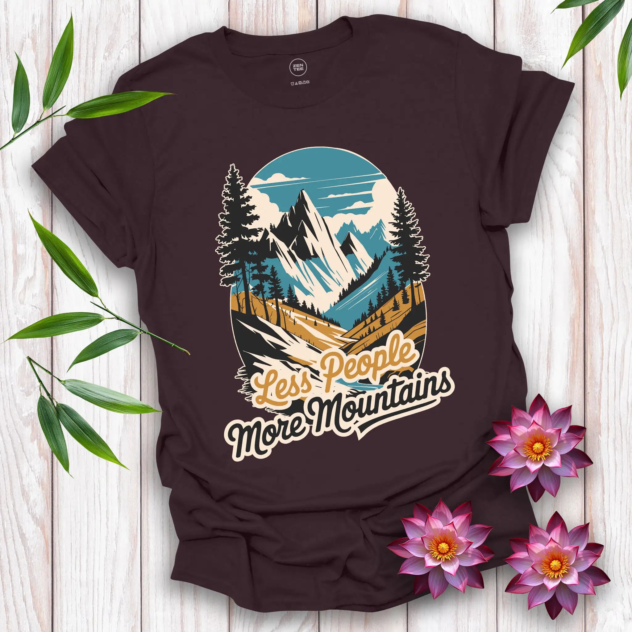 Less People, More Mountains T-Shirt