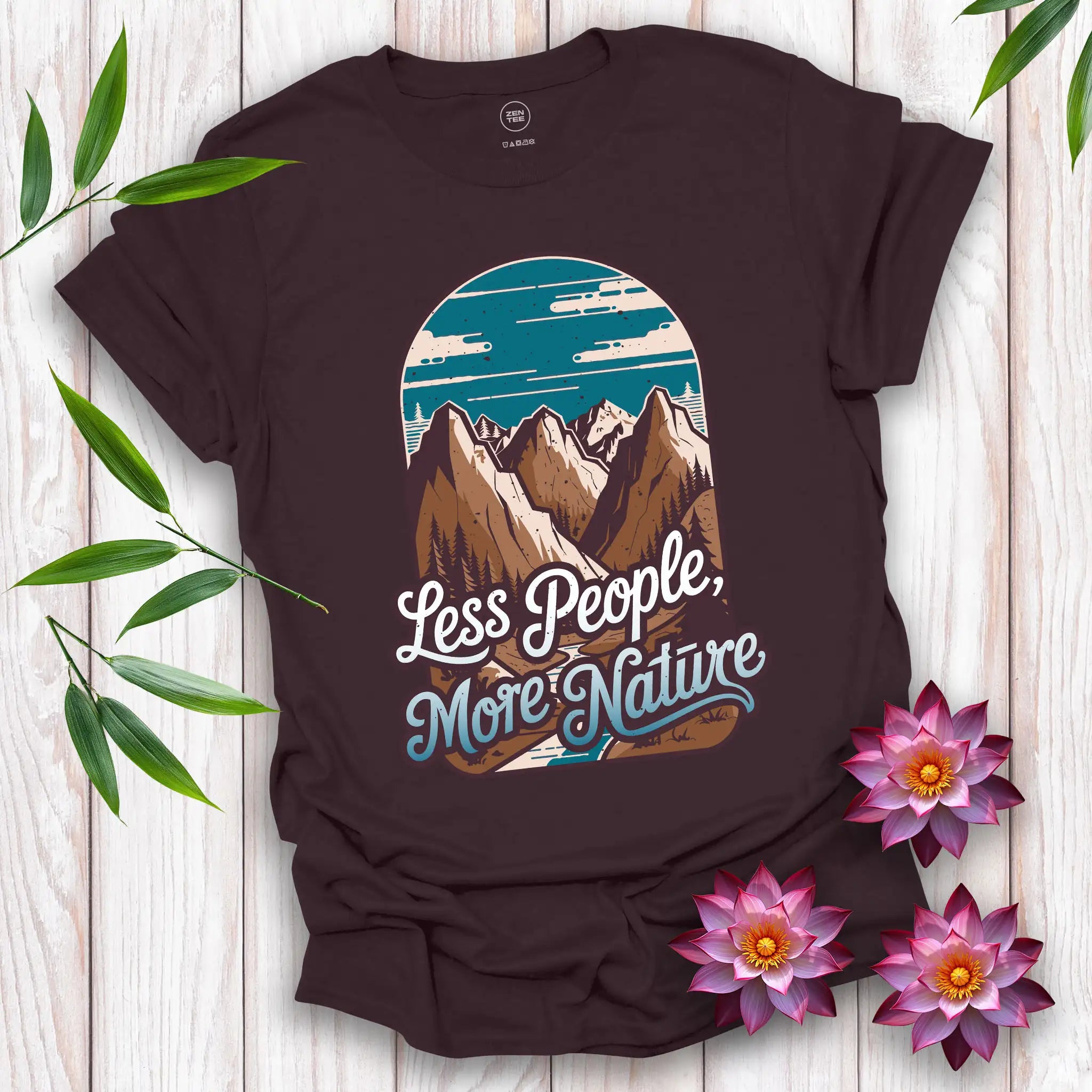 Less People, More Nature T-shirt
