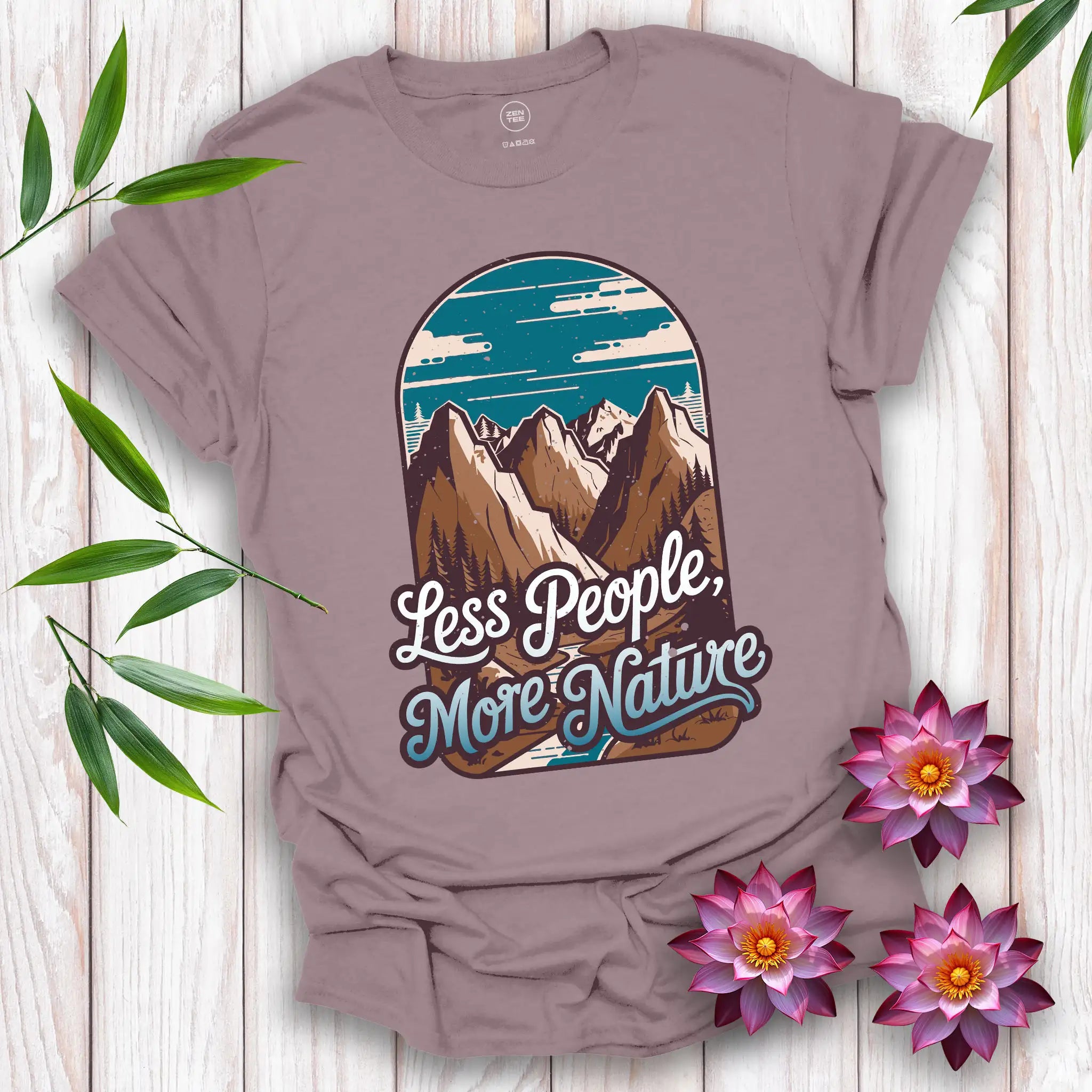 Less People, More Nature T-shirt