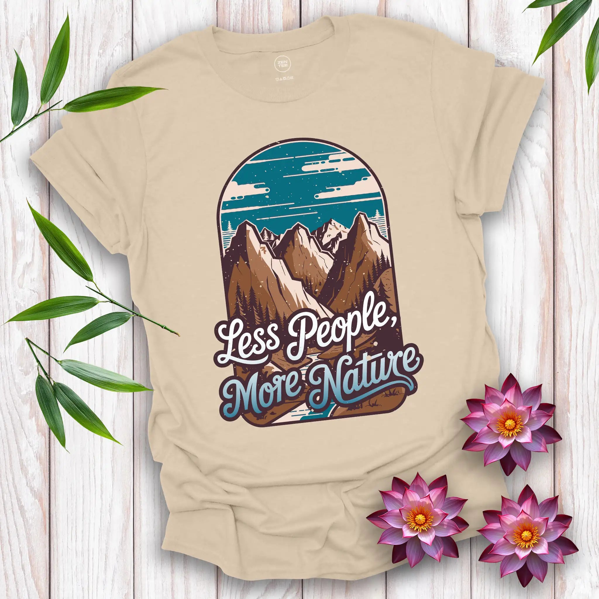 Less People, More Nature T-shirt