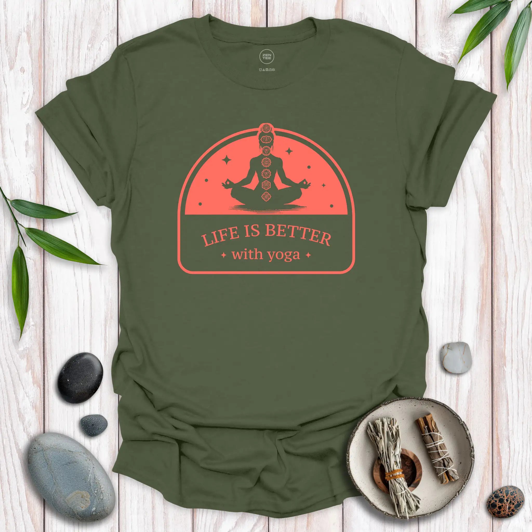 Life Is Better With Yoga II T-Shirt