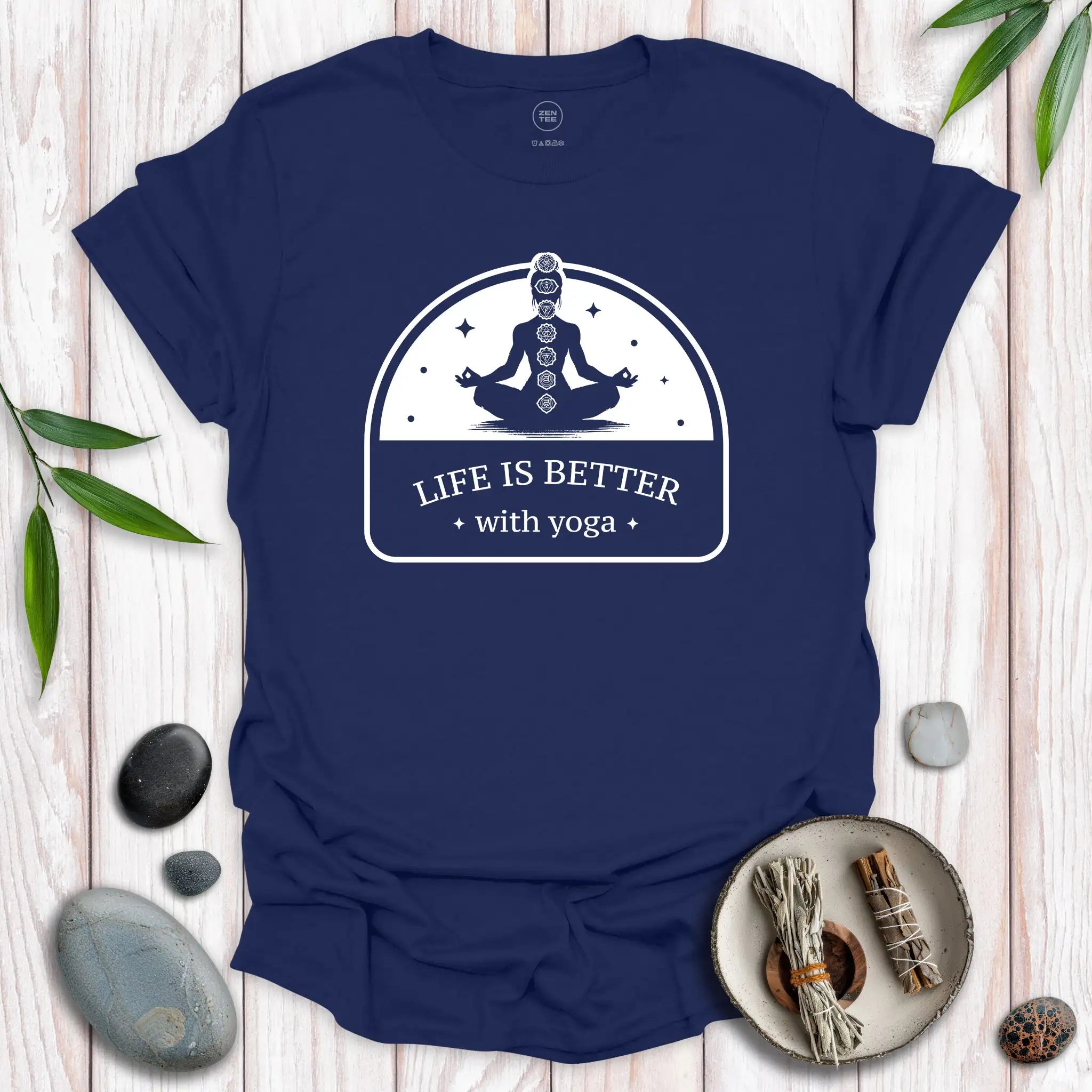 Life Is Better With Yoga T-Shirt
