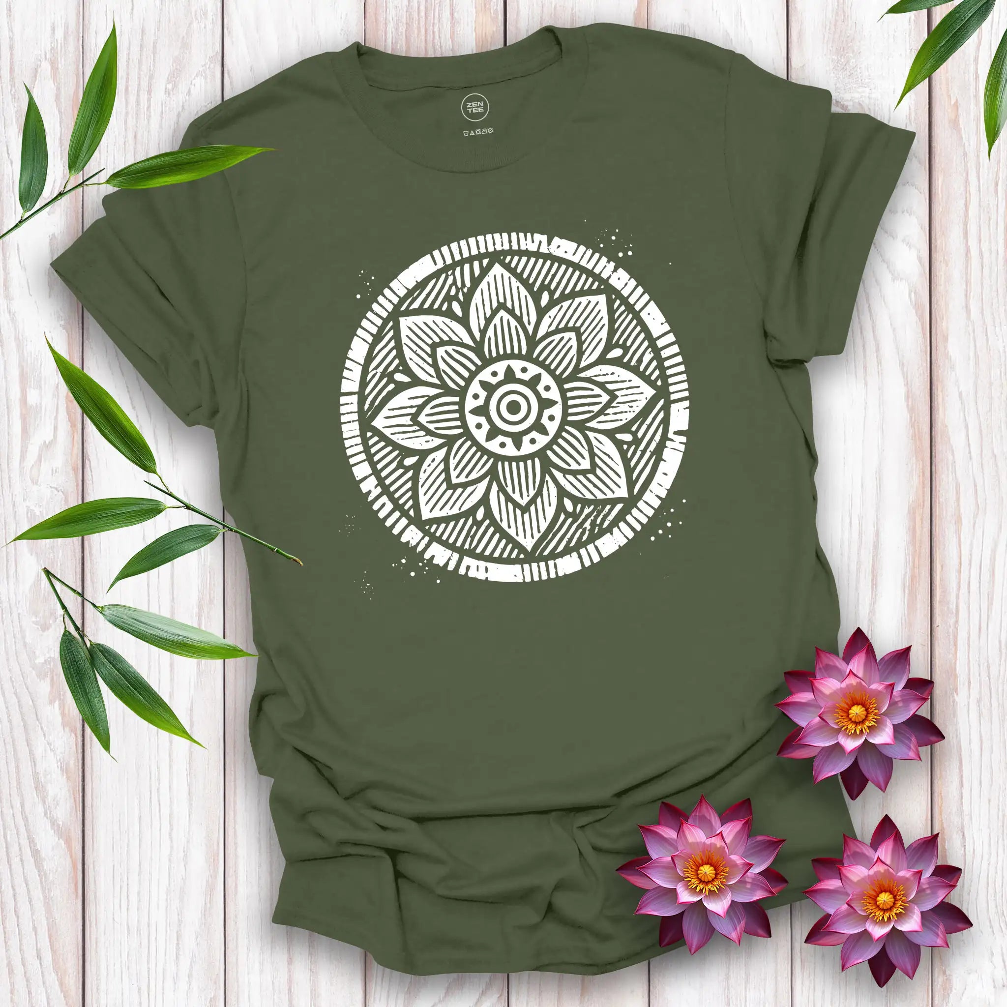 Lino Lotus Serenity T-Shirt