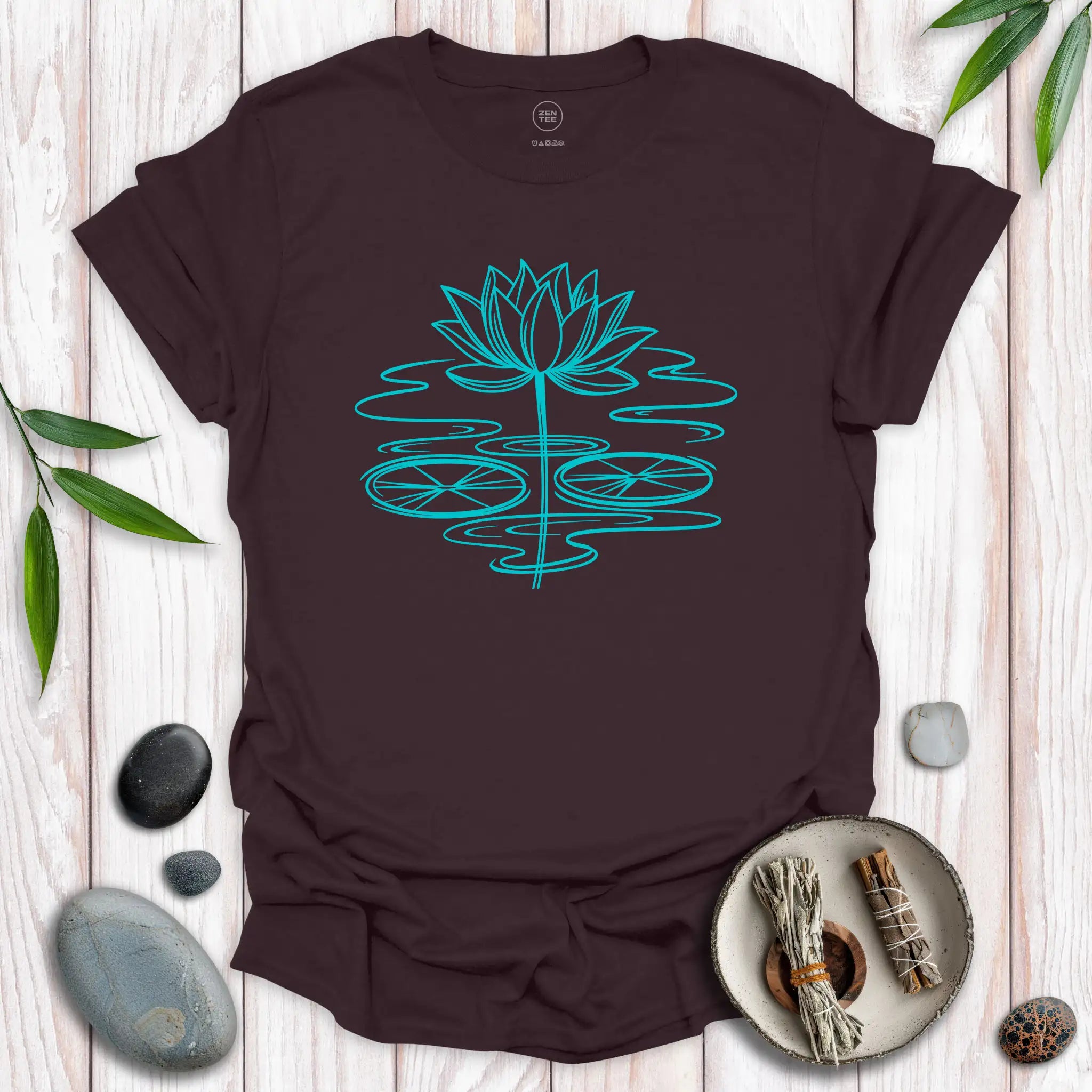 Lotus Flower Scribble II T-Shirt