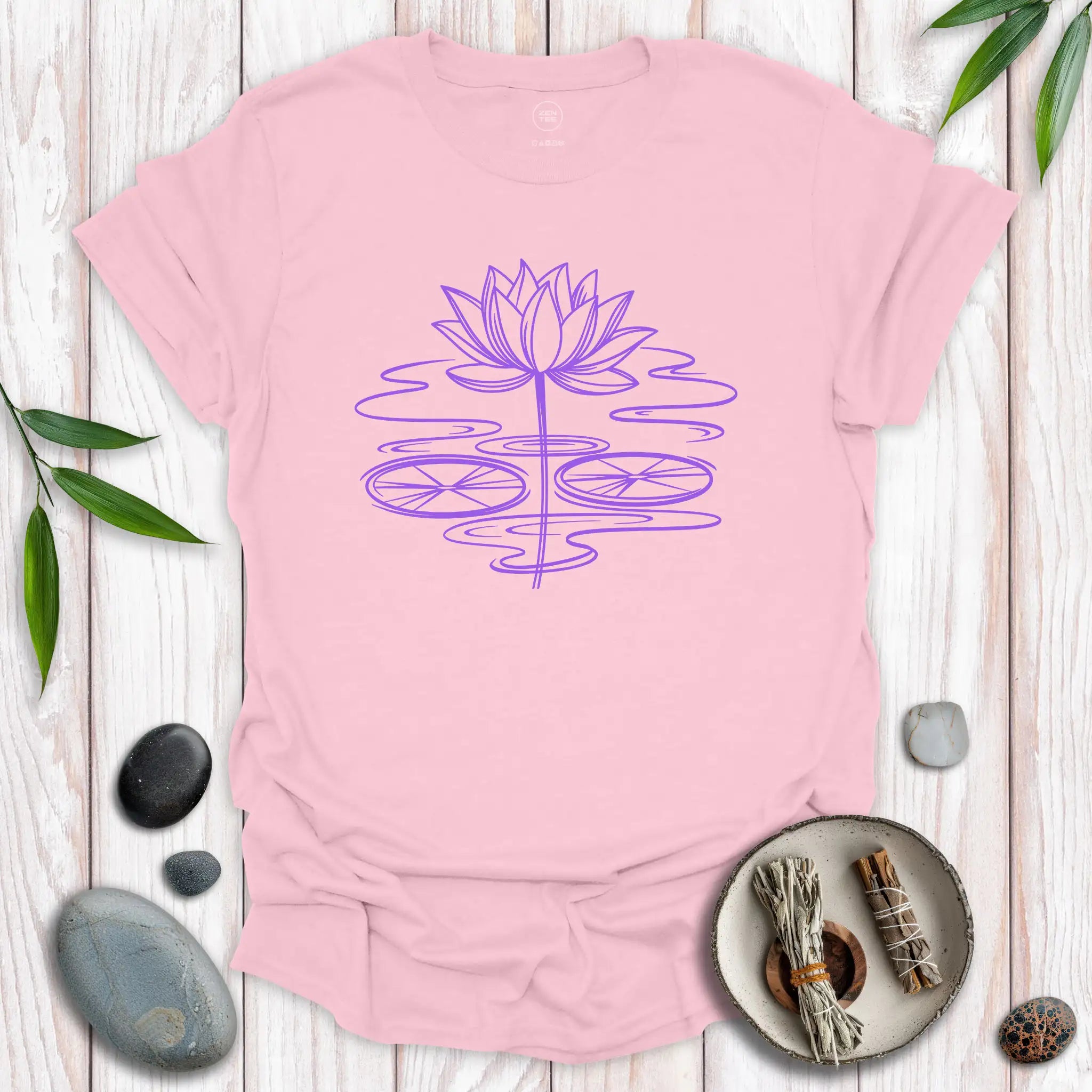 Lotus Flower Scribble II T-Shirt