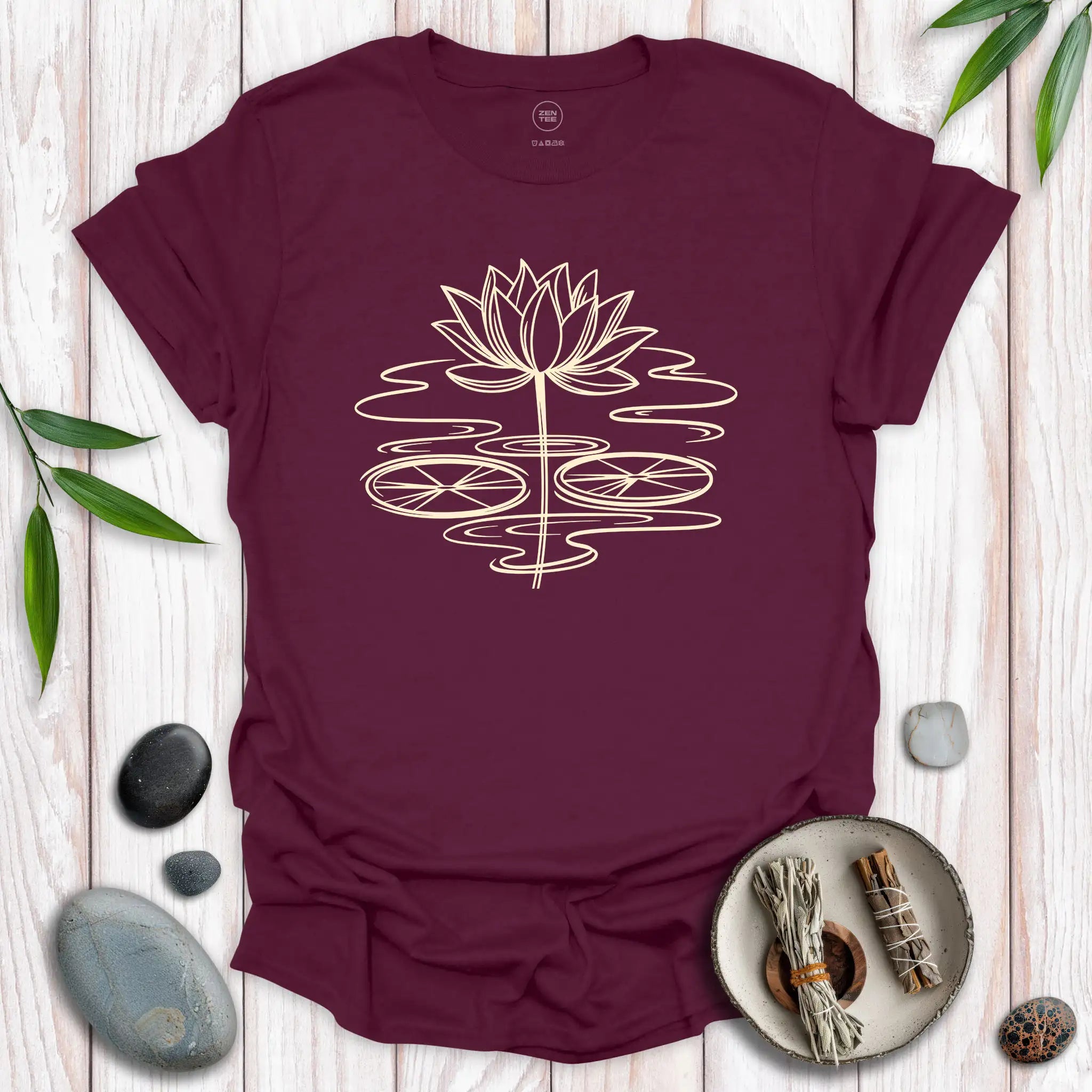 Lotus Flower Scribble II T-Shirt