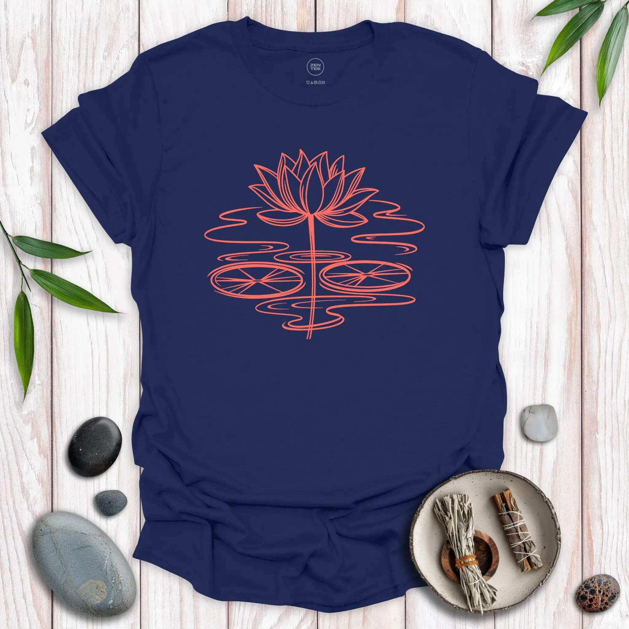 Lotus Flower Scribble II T-Shirt