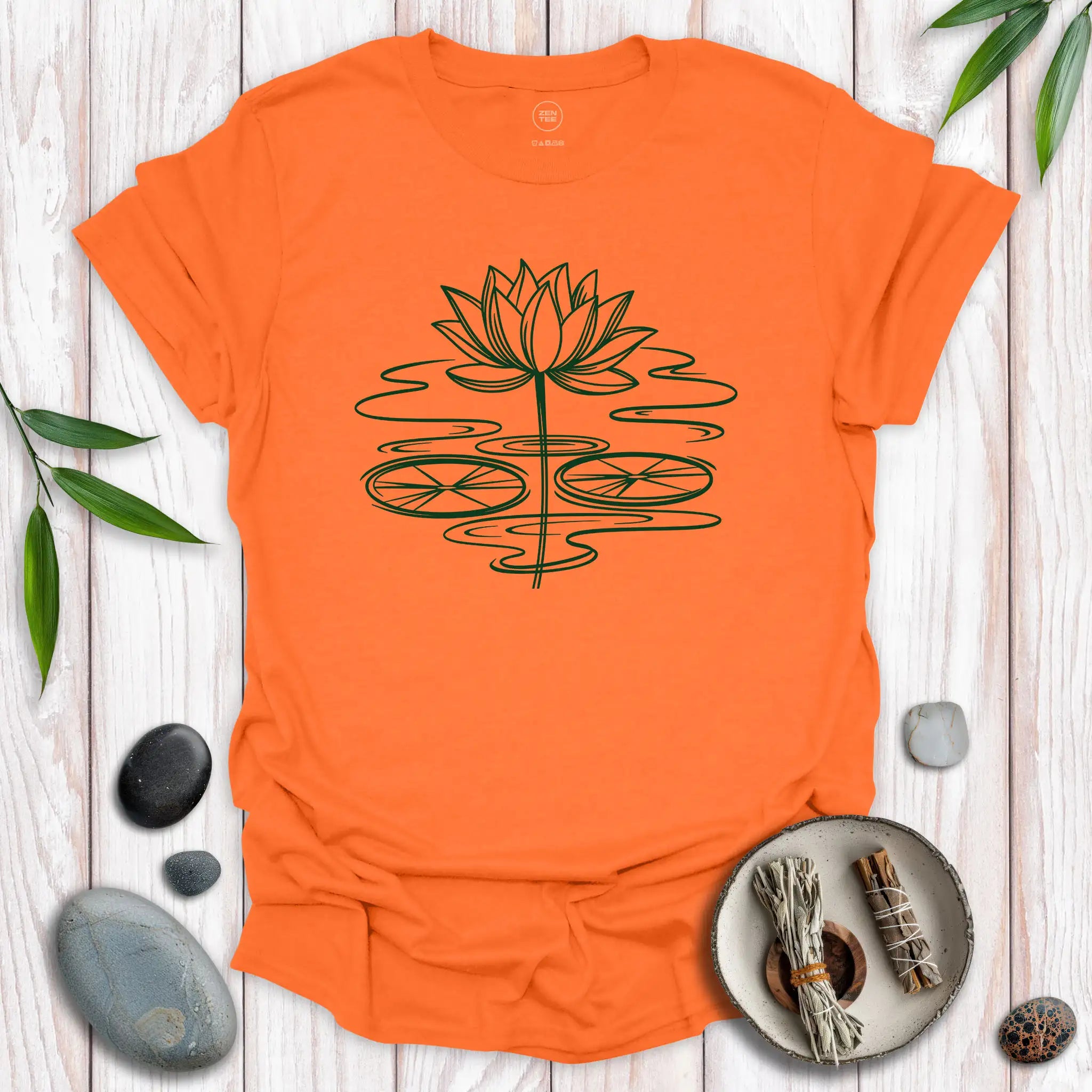 Lotus Flower Scribble II T-Shirt