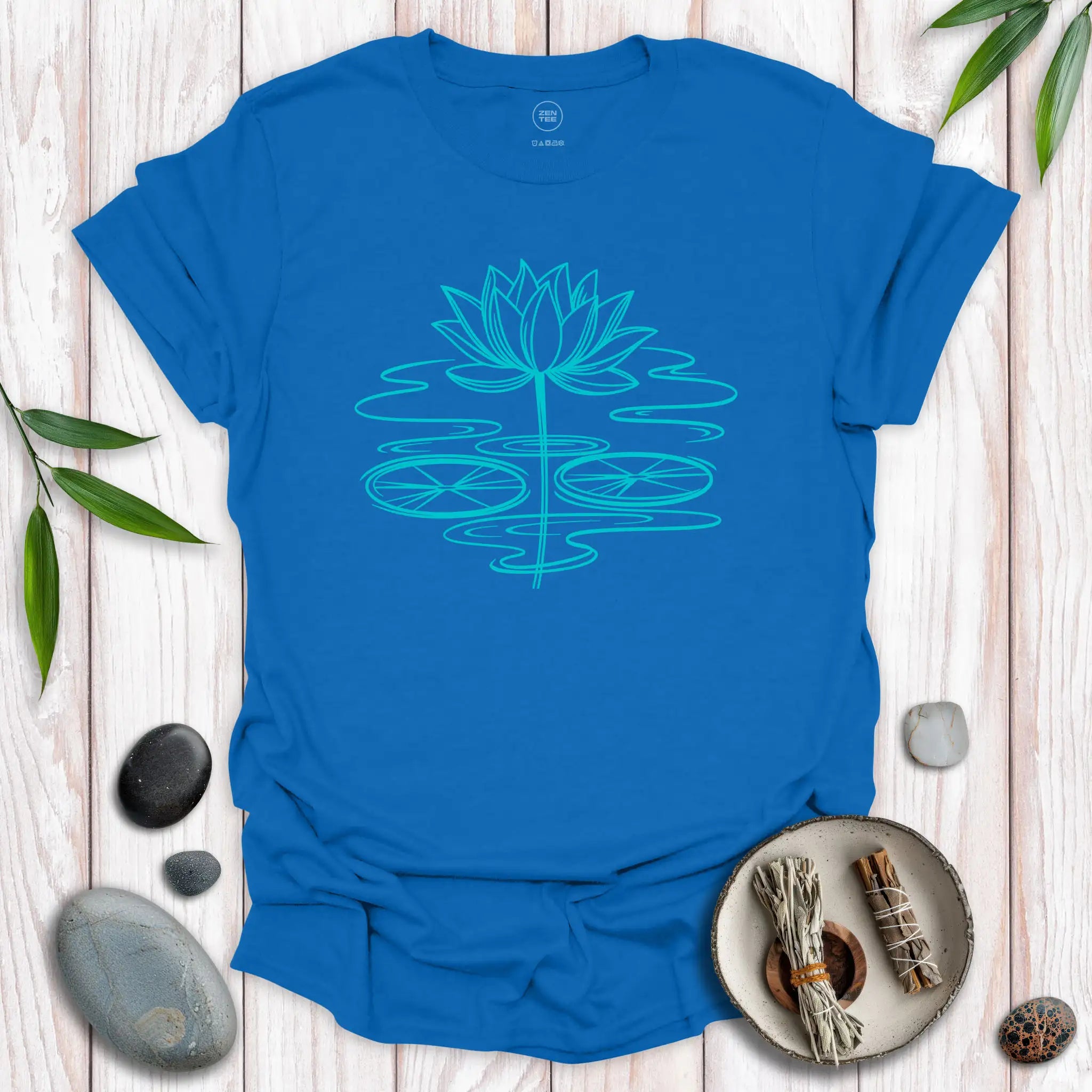 Lotus Flower Scribble II T-Shirt