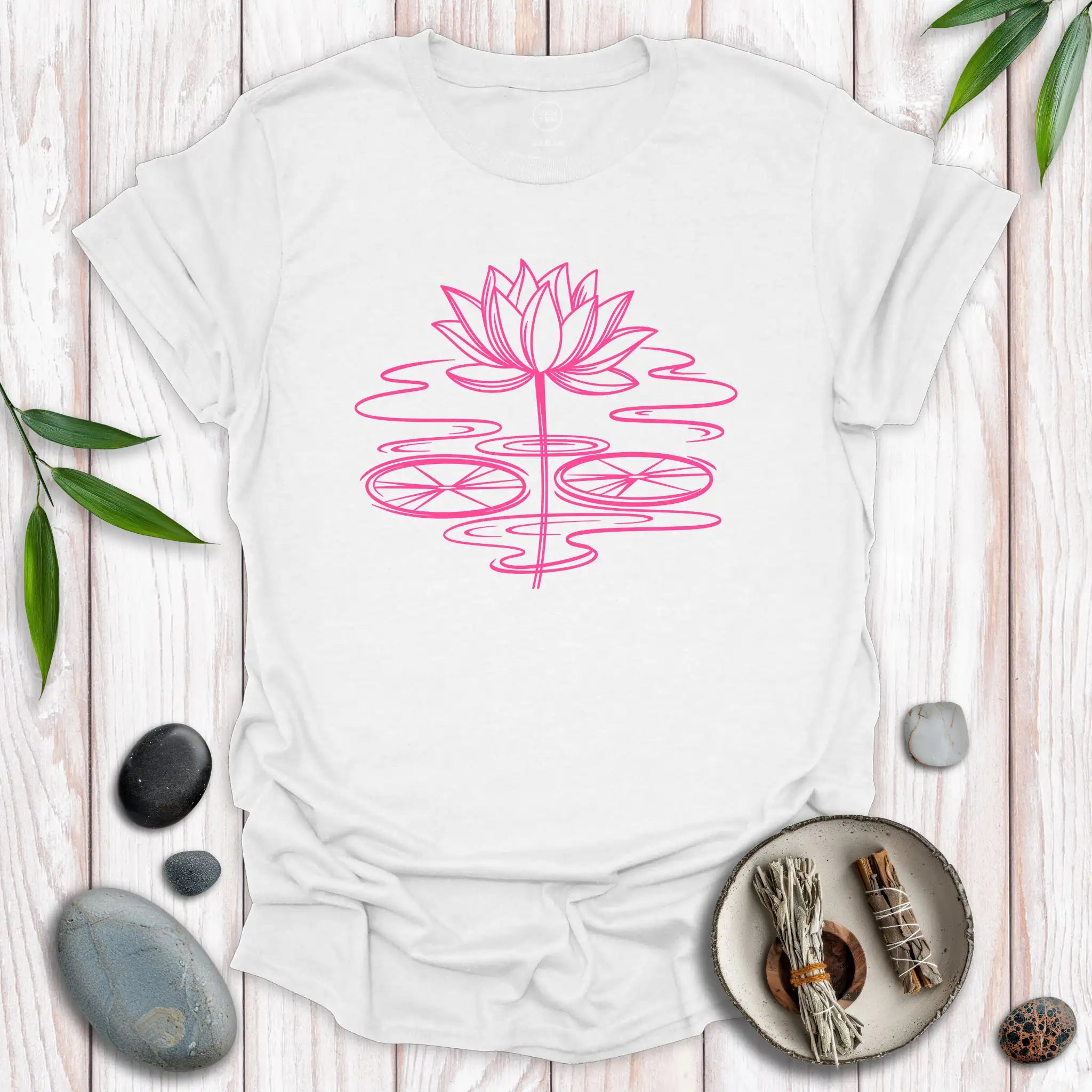 Lotus Flower Scribble II T-Shirt