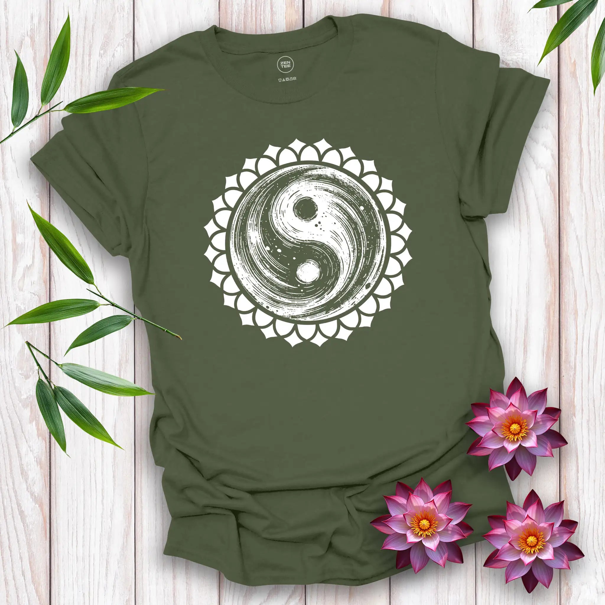 Lotus Yinyang T-Shirt