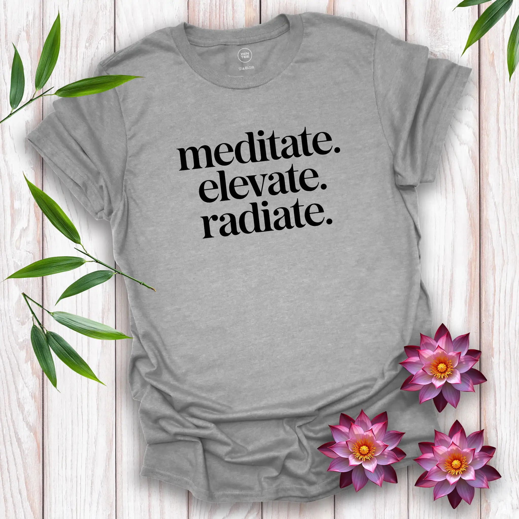 Meditate Elevate Radiate T-Shirt