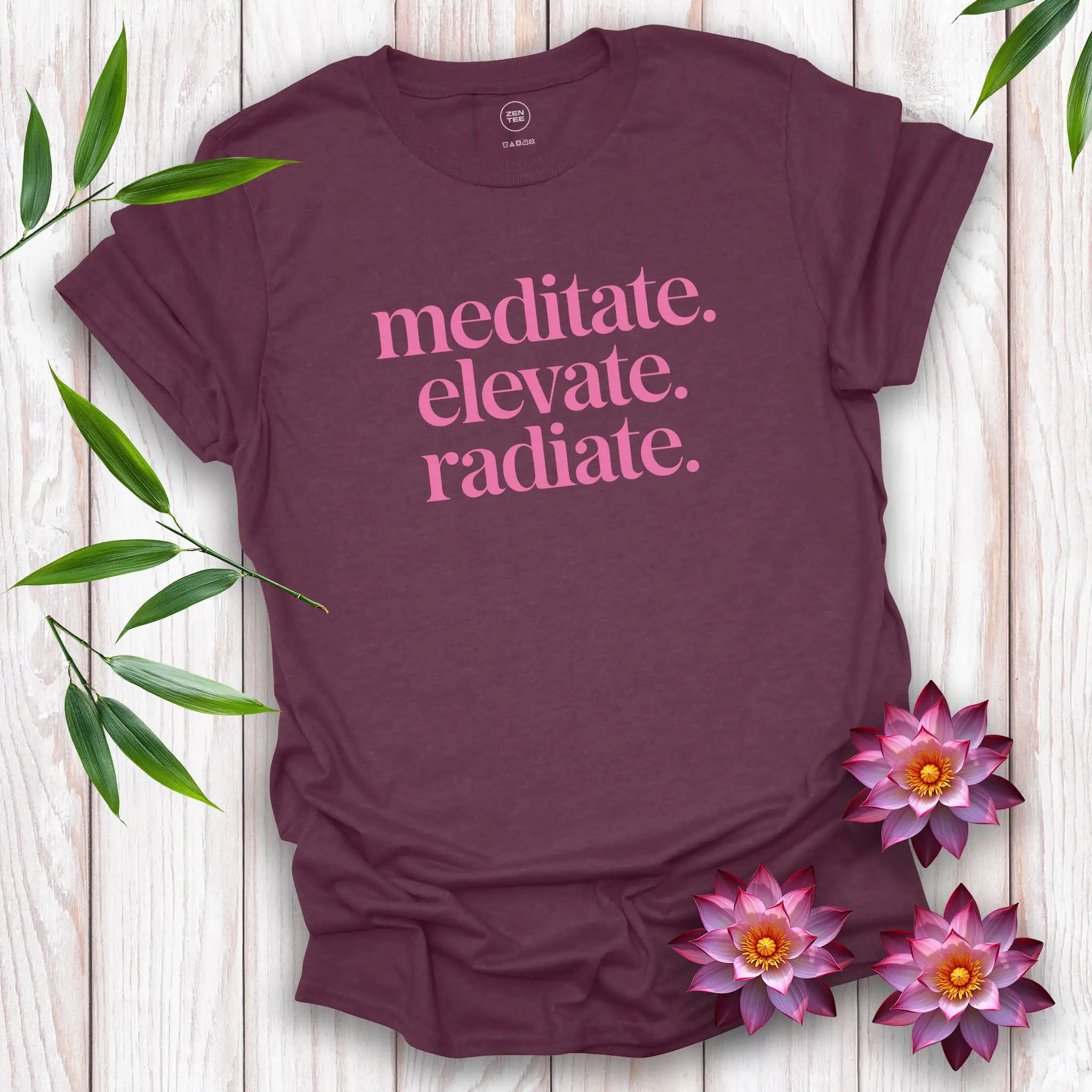 Meditate Elevate Radiate T-Shirt