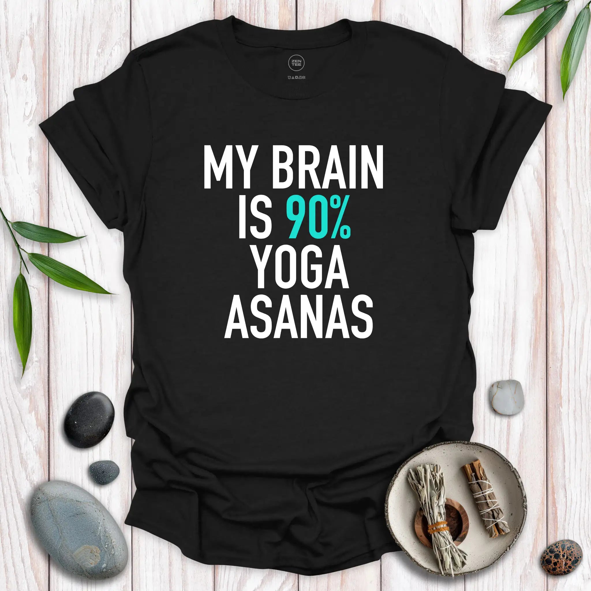 My Brain Is Yoga Asanas T-Shirt