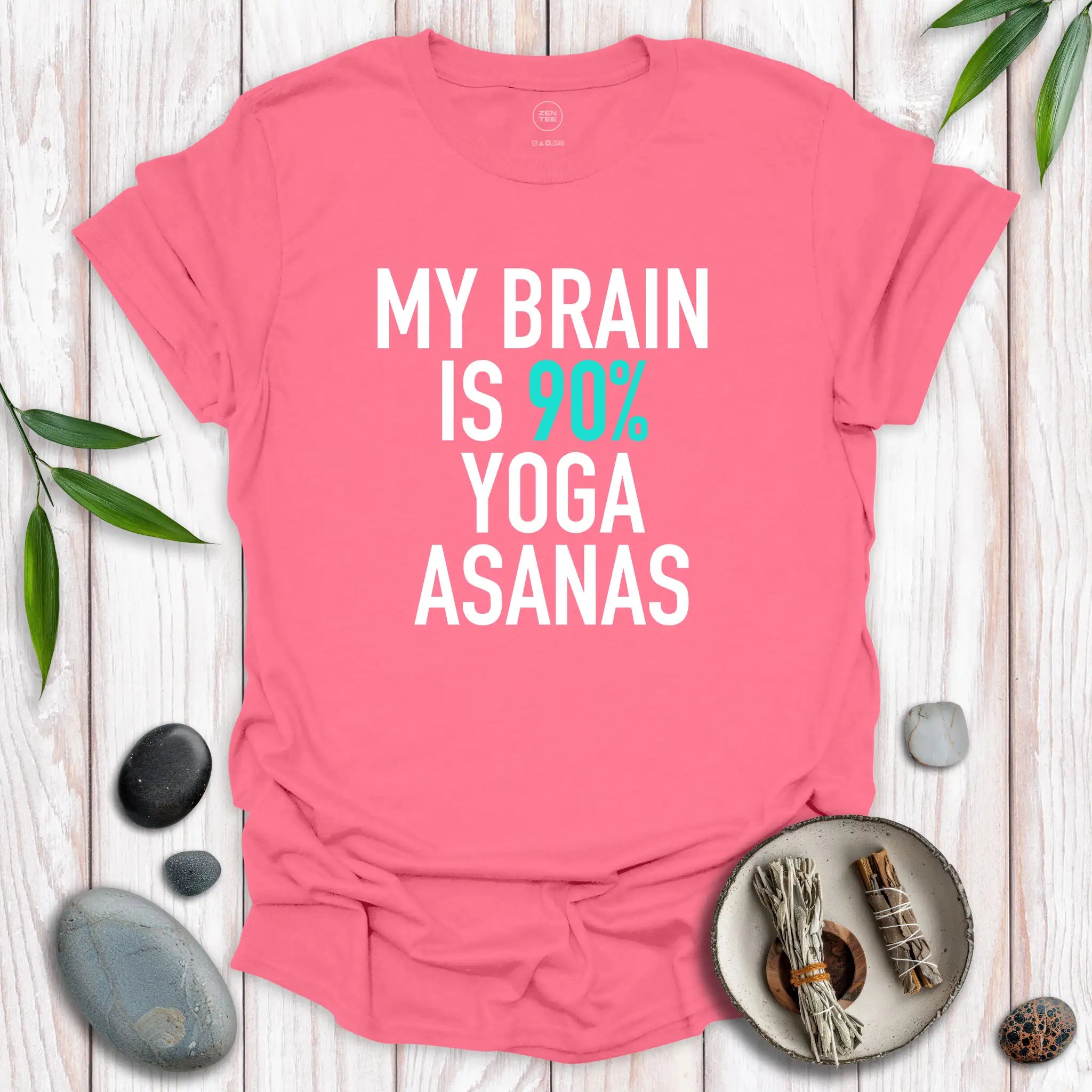 My Brain Is Yoga Asanas T-Shirt