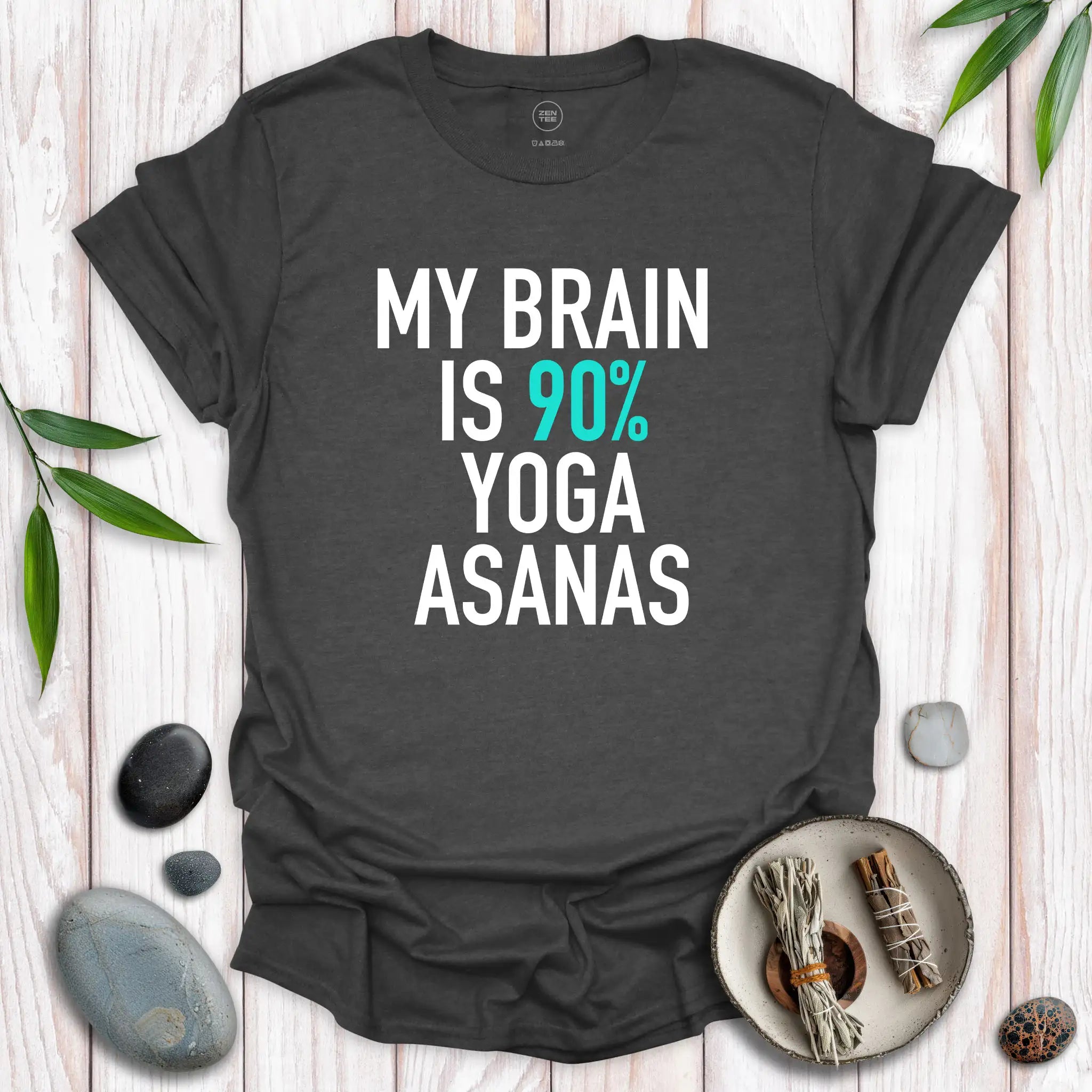 My Brain Is Yoga Asanas T-Shirt