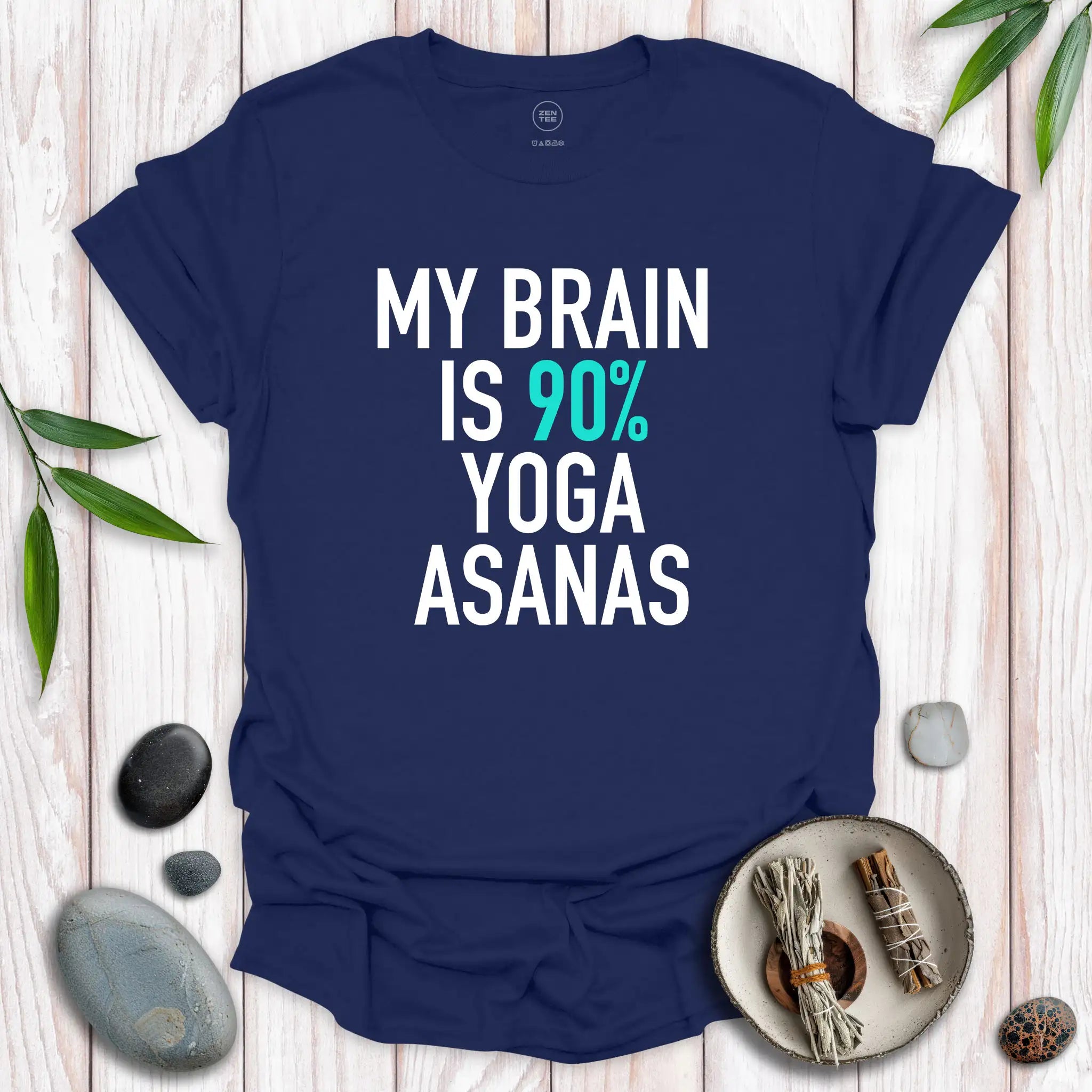 My Brain Is Yoga Asanas T-Shirt