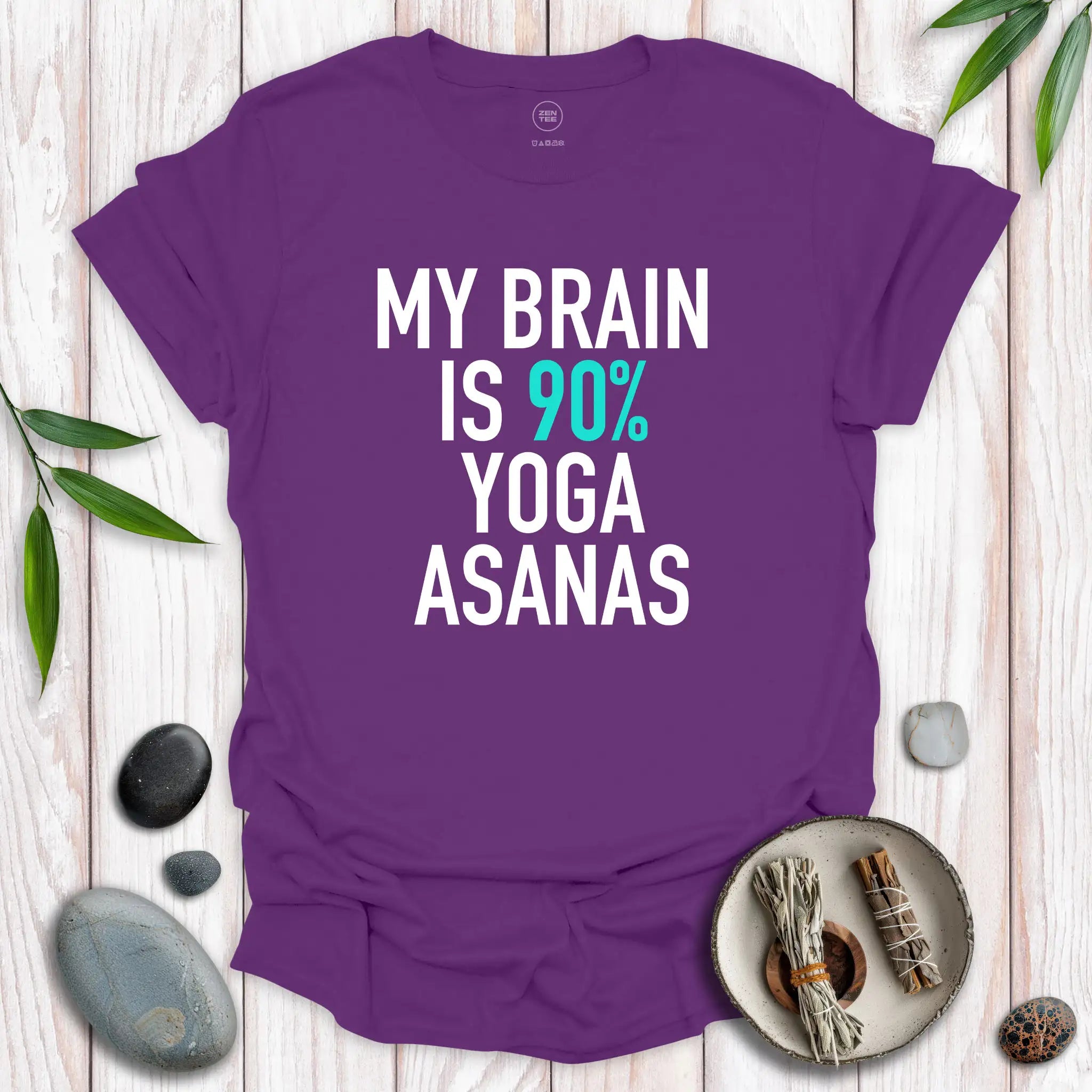 My Brain Is Yoga Asanas T-Shirt