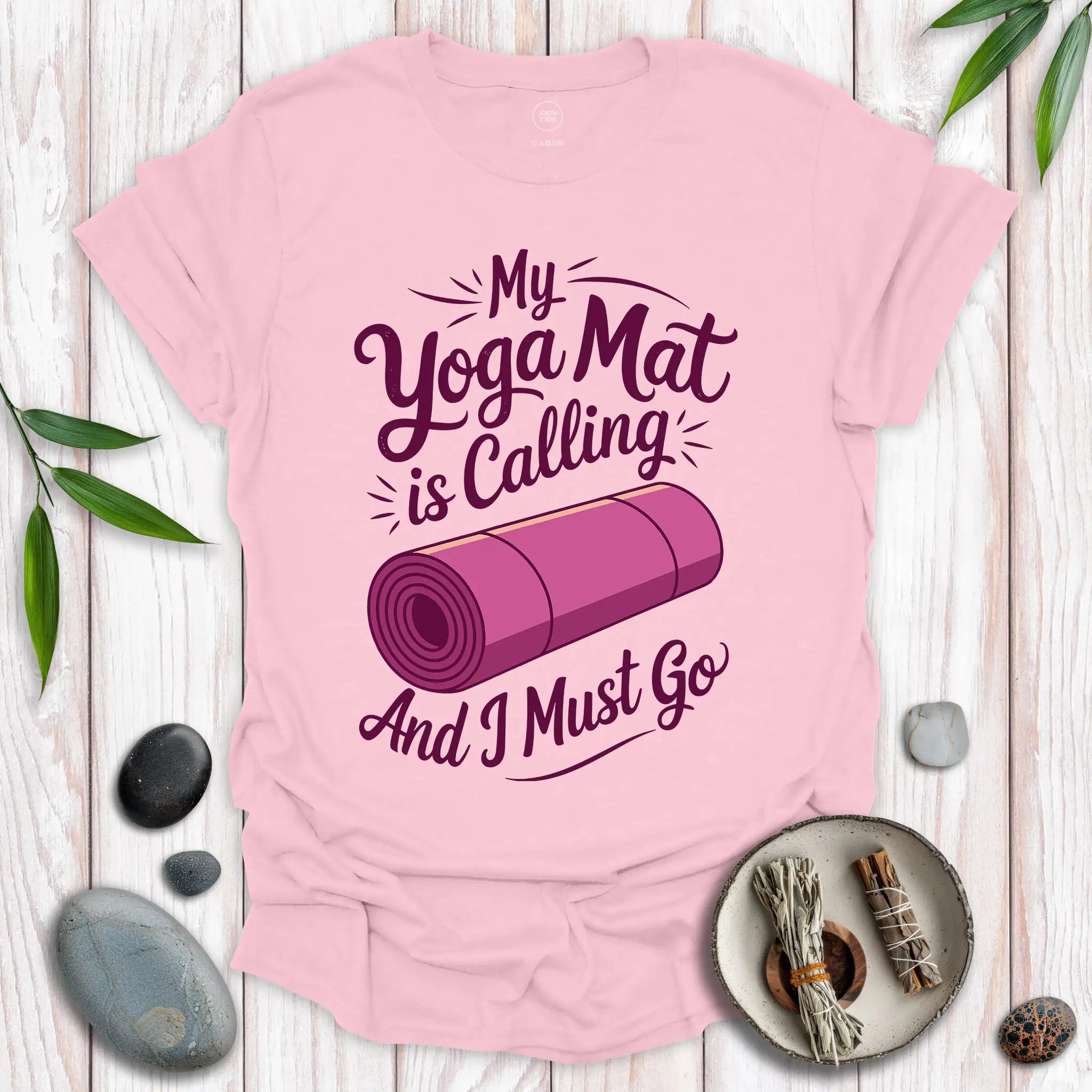 My Yoga Mat Is Calling II T-Shirt