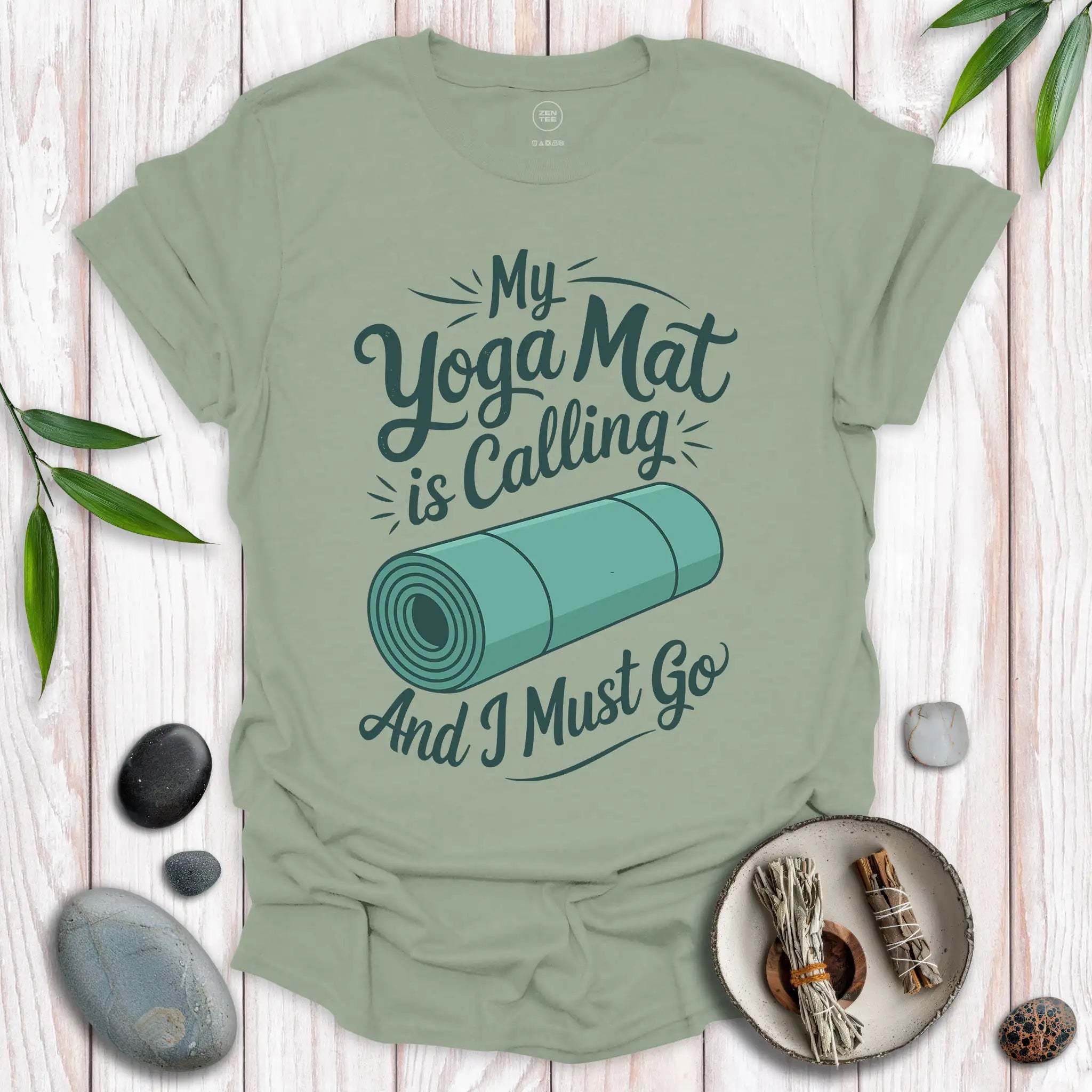 My Yoga Mat Is Calling II T-Shirt