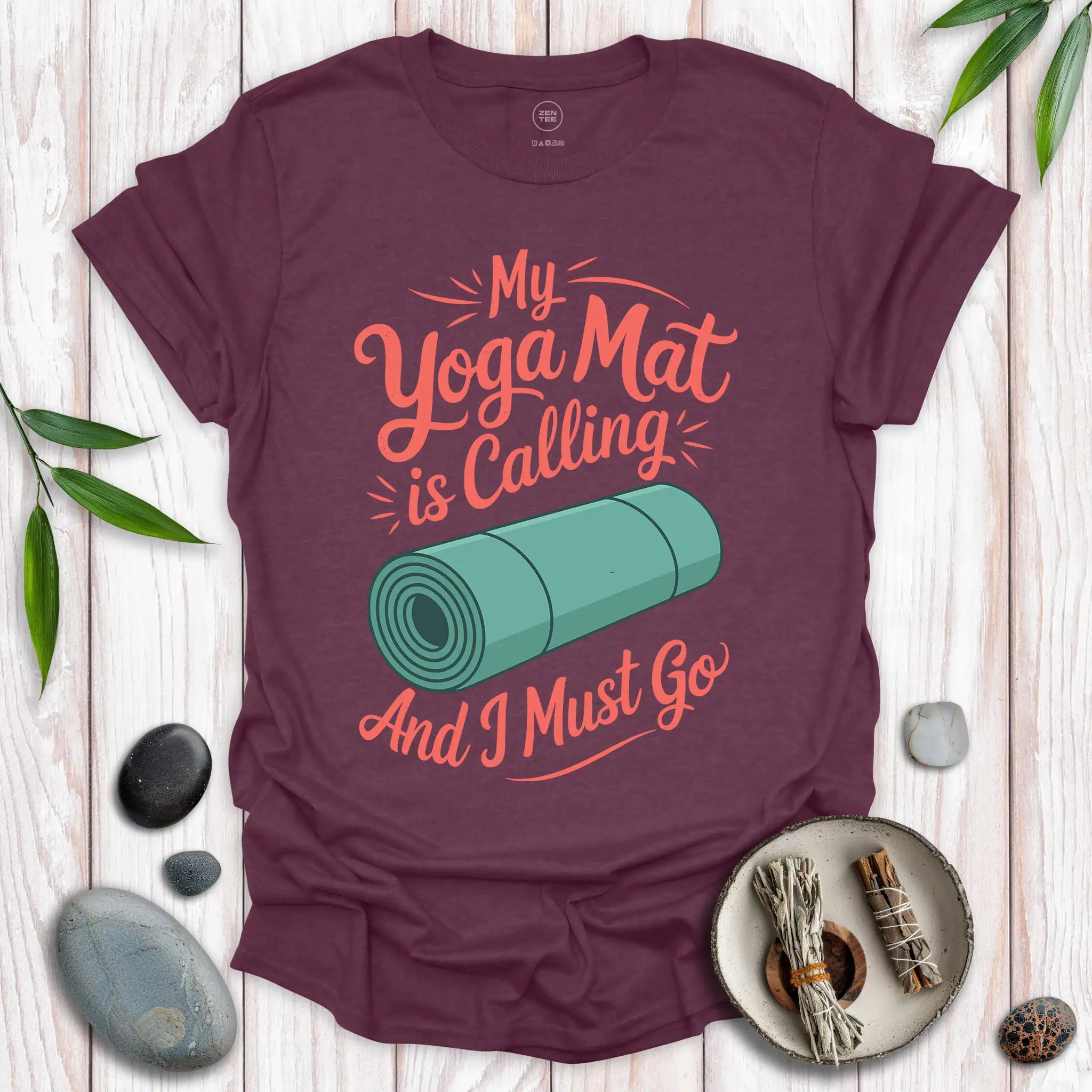 My Yoga Mat Is Calling II T-Shirt