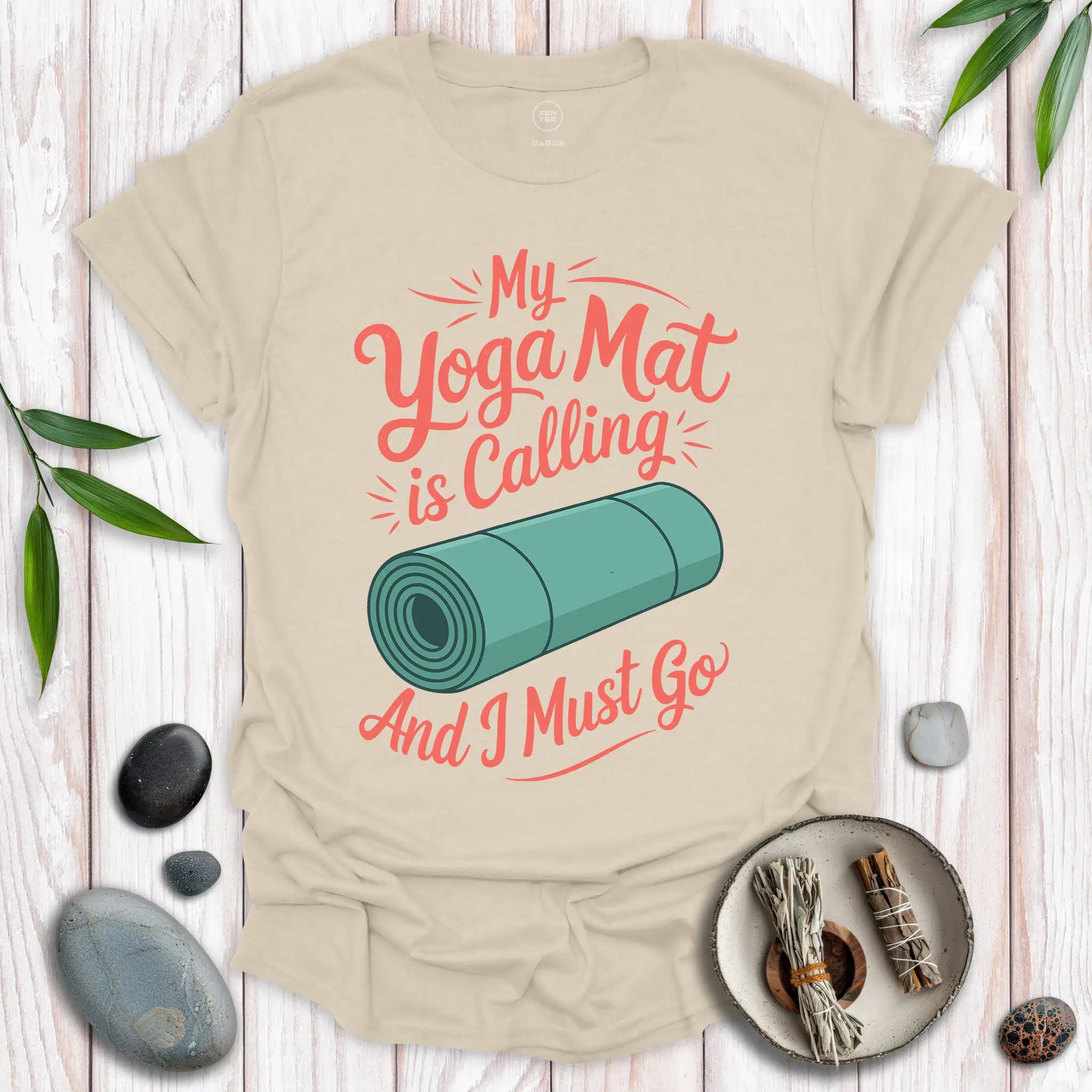 My Yoga Mat Is Calling II T-Shirt