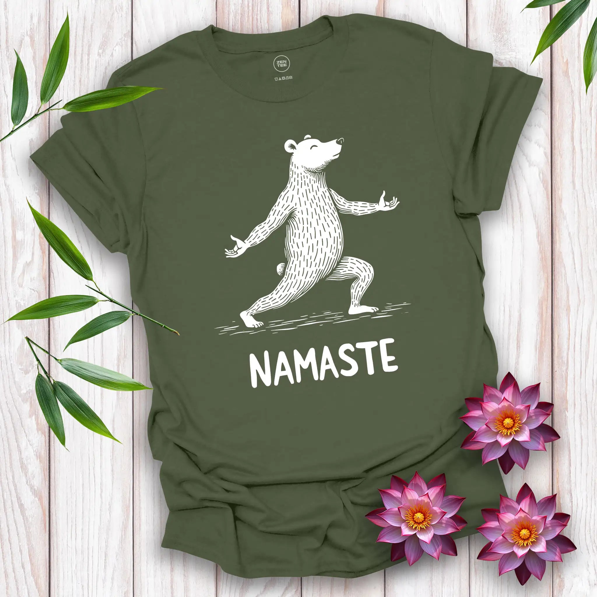 Namaste Bear T-Shirt
