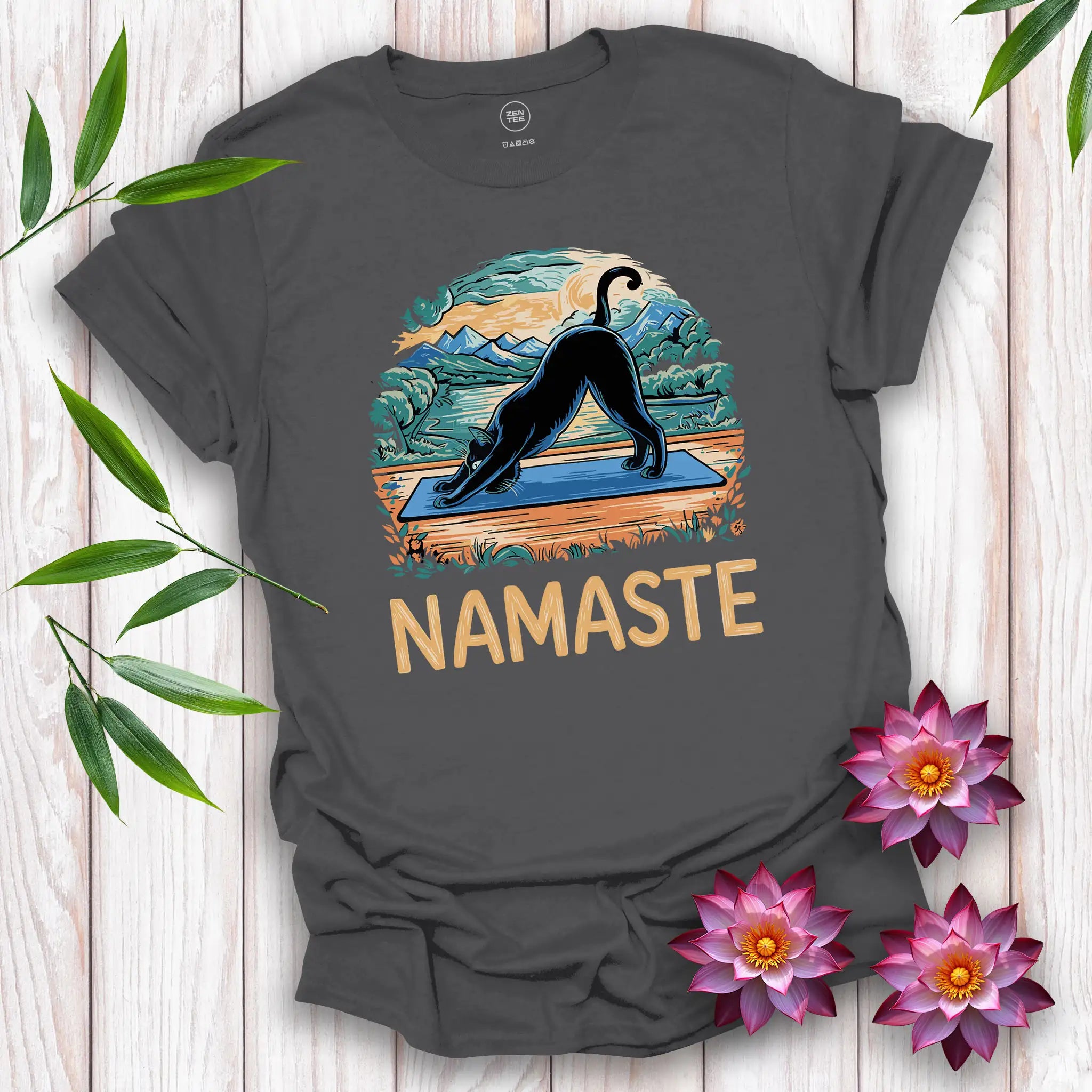 Namaste Cat T-Shirt