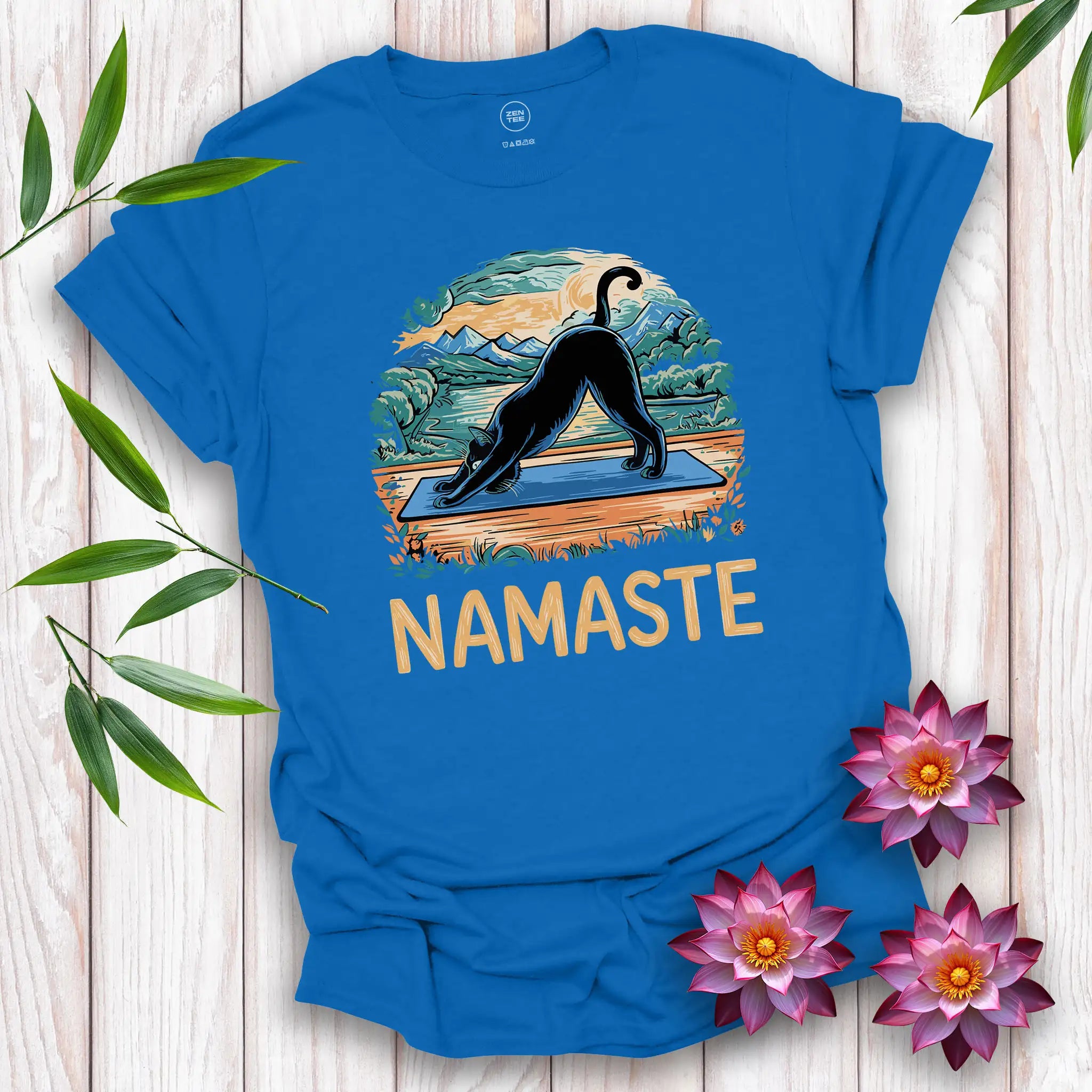 Namaste Cat T-Shirt