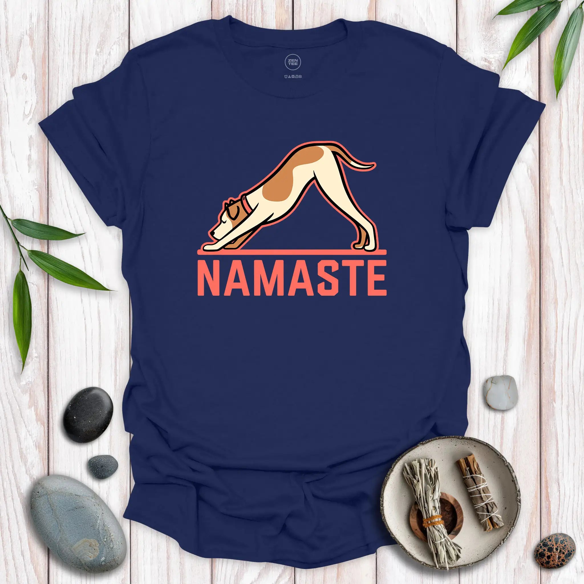 Namaste Dog T-Shirt