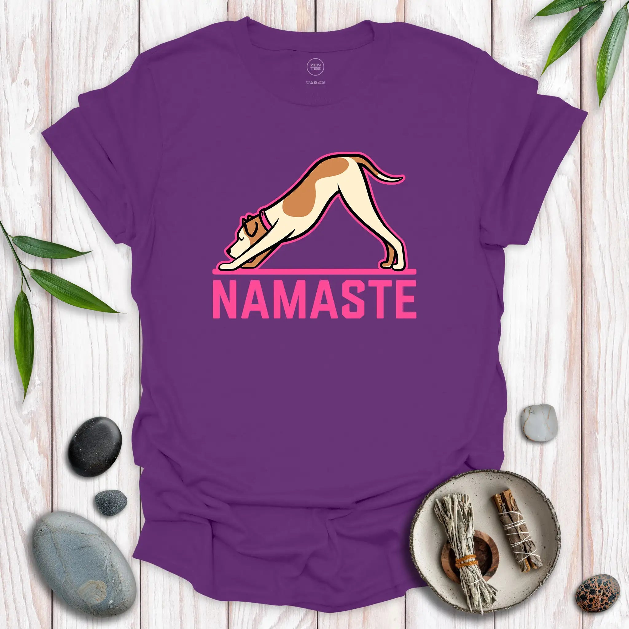 Namaste Dog T-Shirt