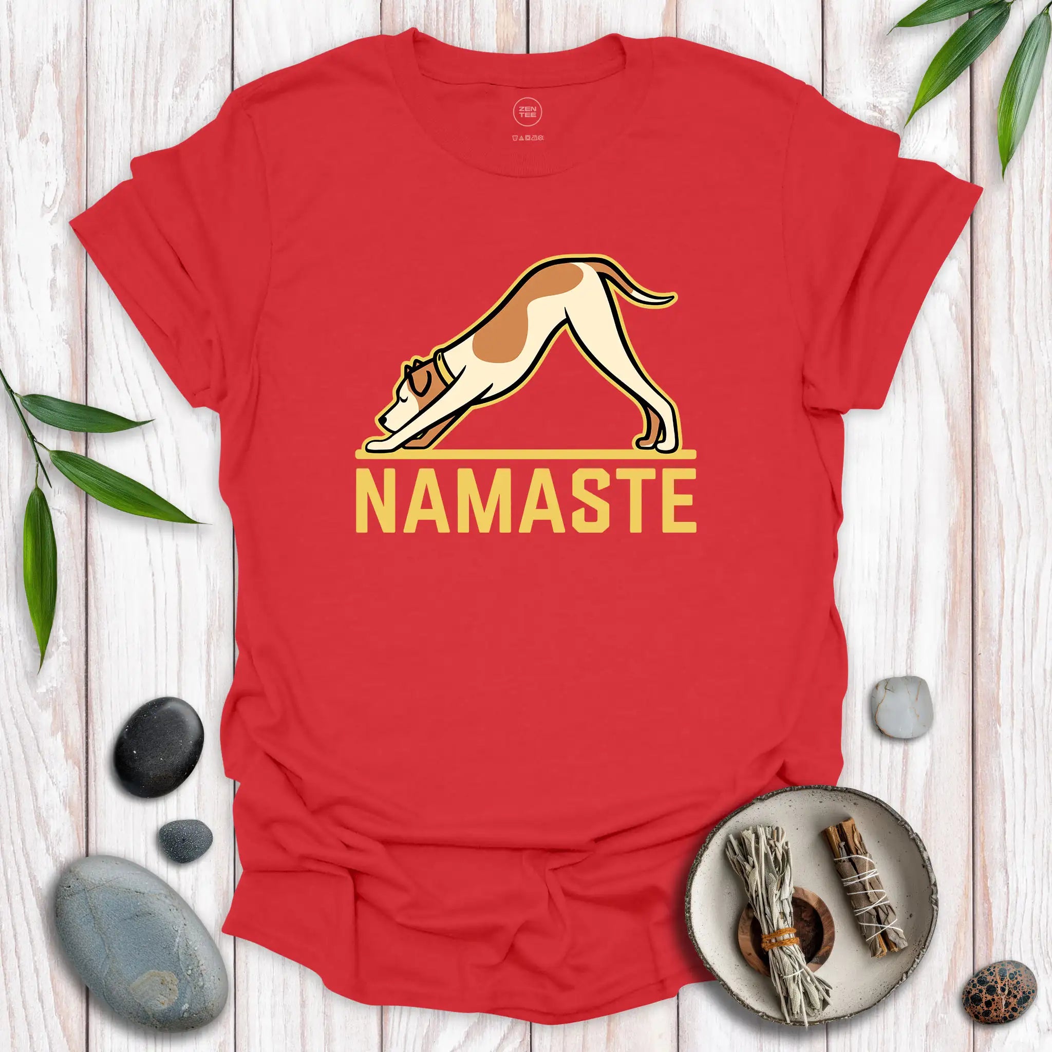 Namaste Dog T-Shirt