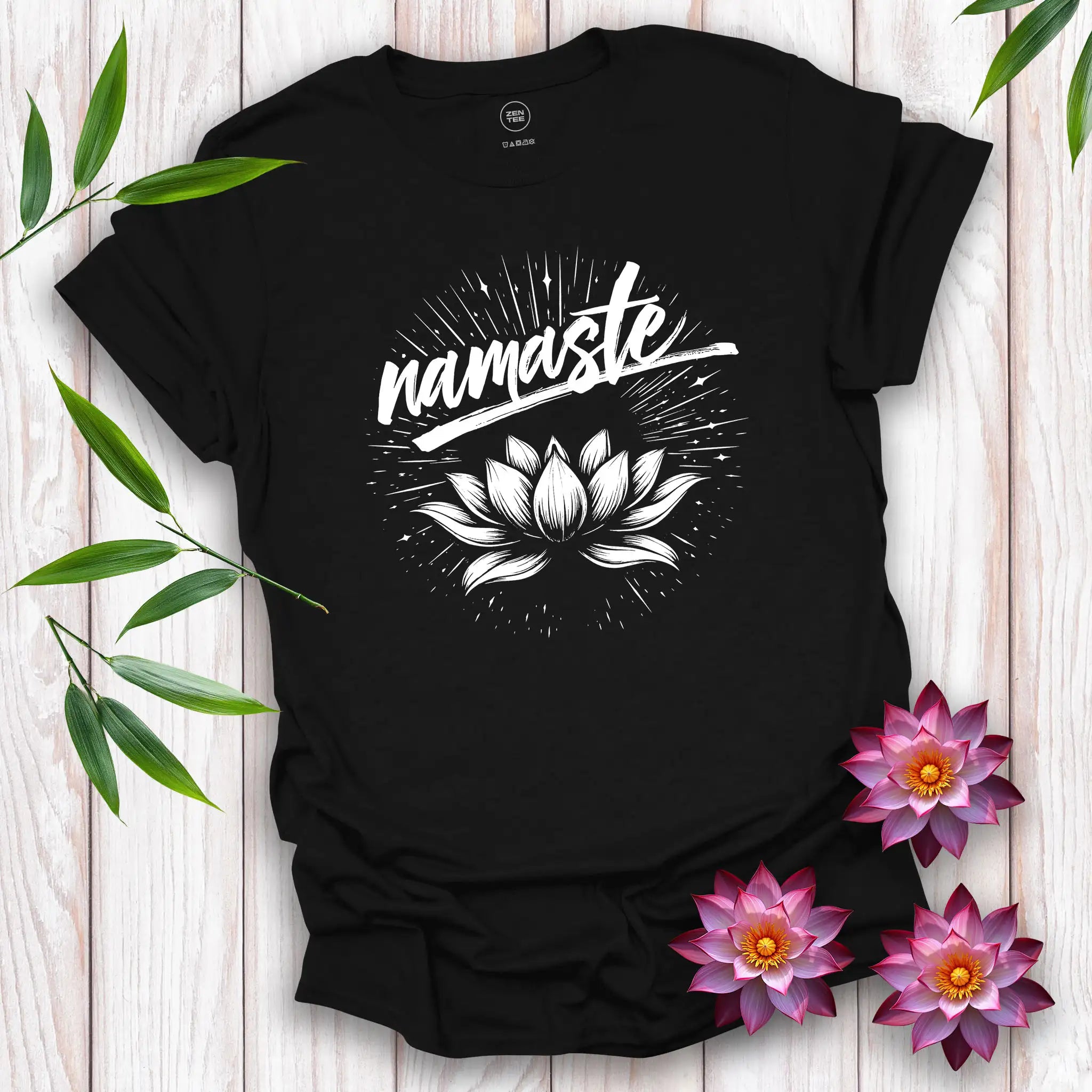 Namaste Lotus Starburst T-Shirt