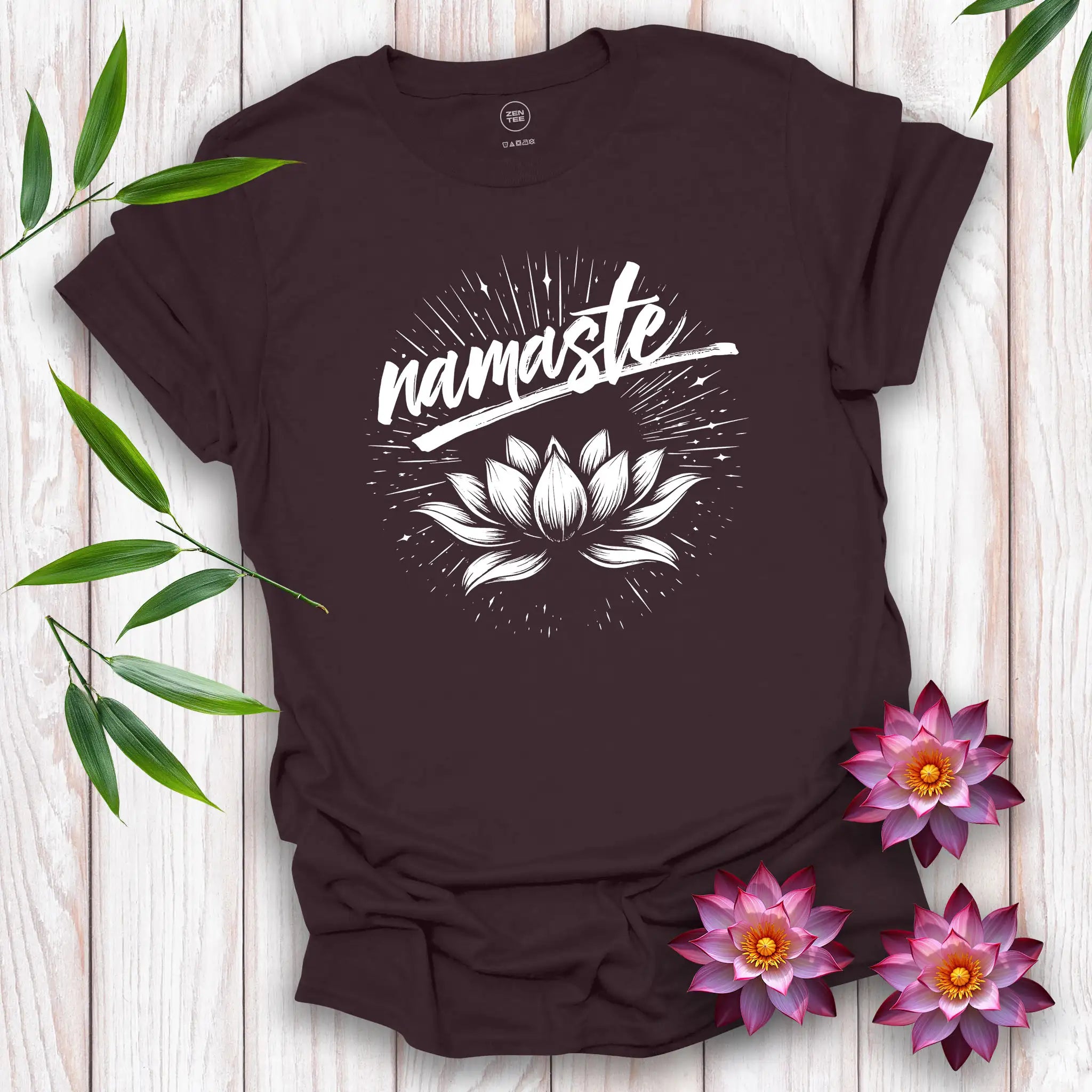 Namaste Lotus Starburst T-Shirt