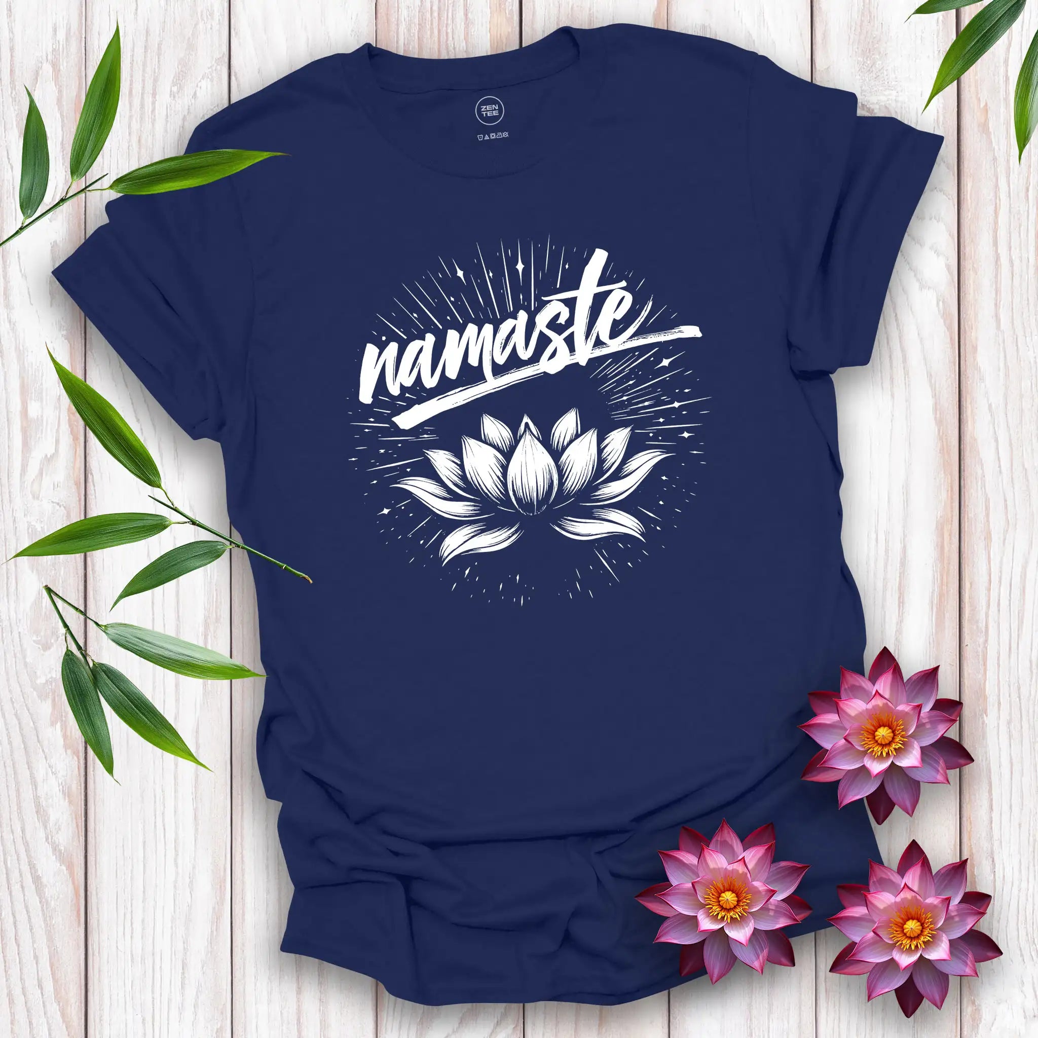 Namaste Lotus Starburst T-Shirt