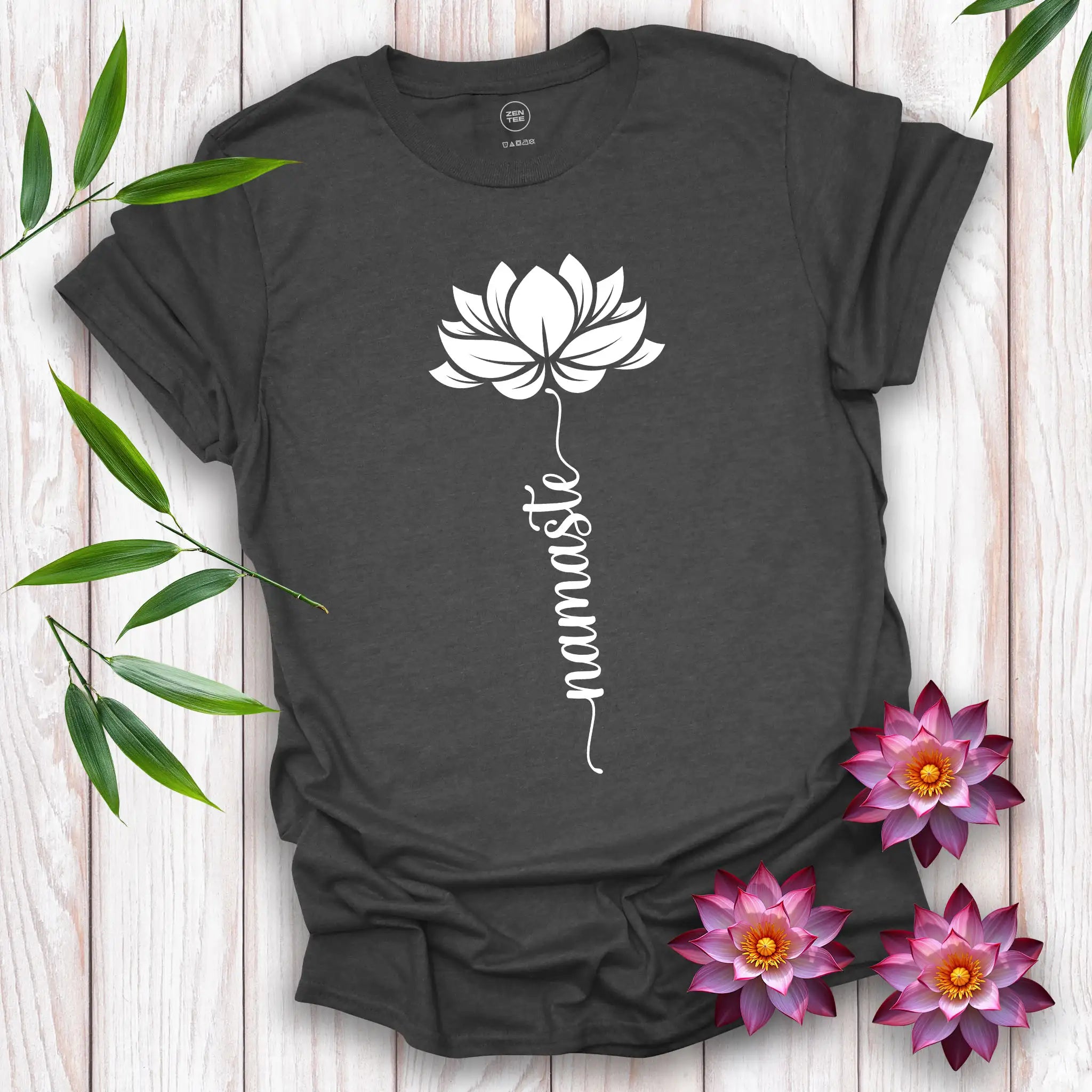 Namaste Lotus Flower T-Shirt
