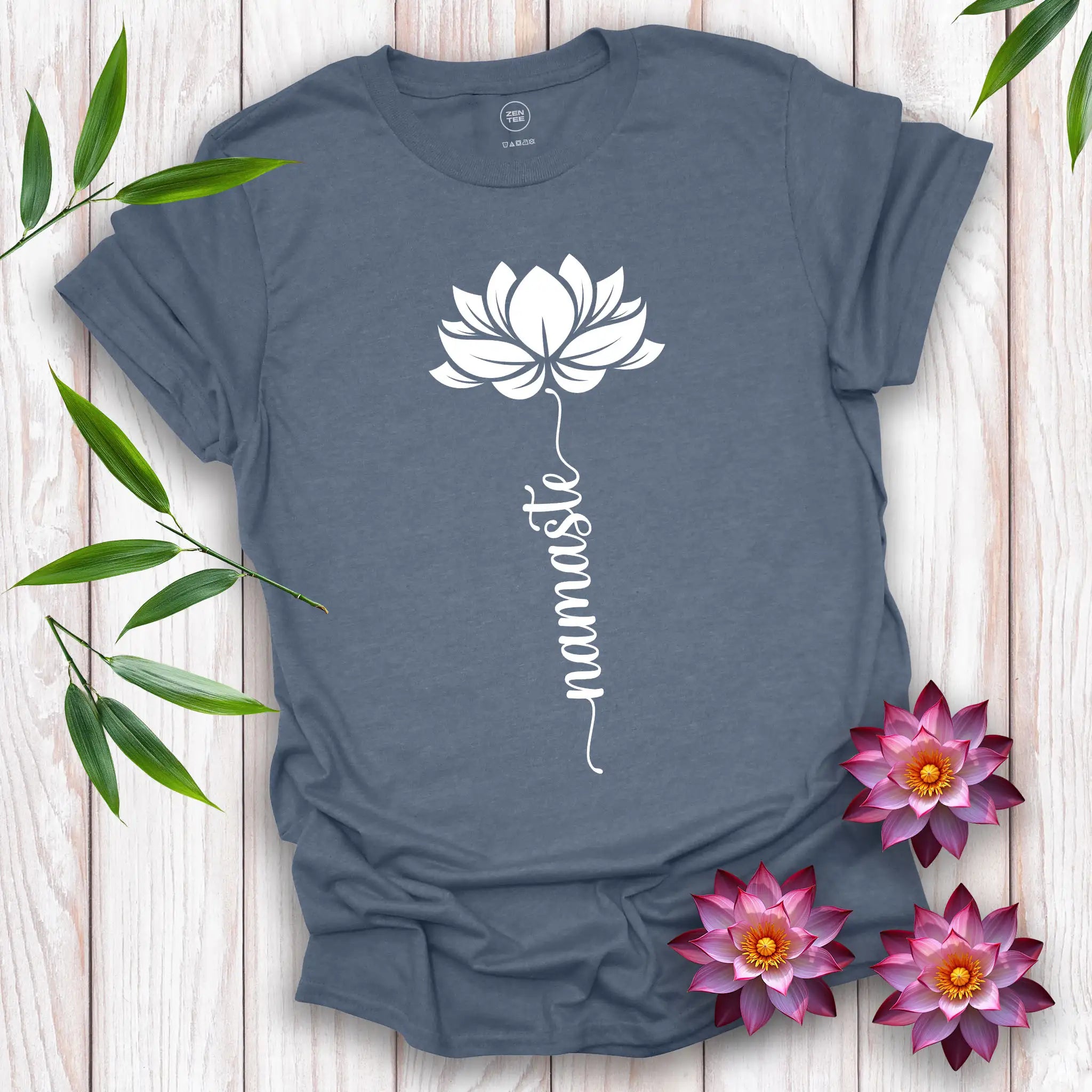 Namaste Lotus Flower T-Shirt
