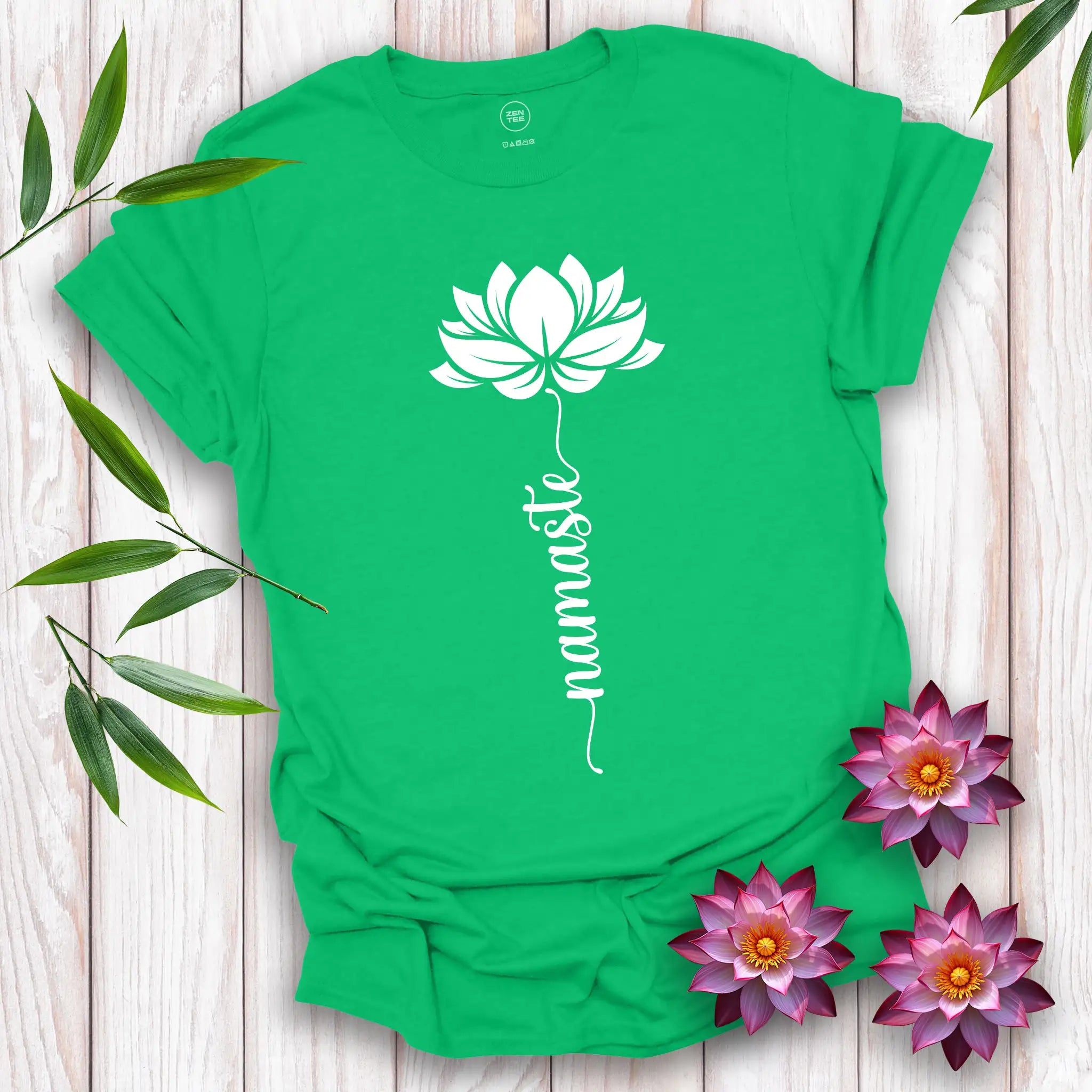 Namaste Lotus Flower T-Shirt